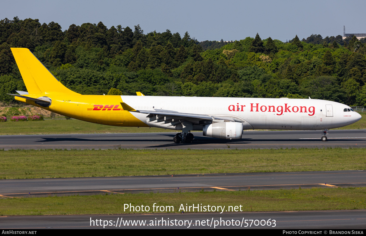 Aircraft Photo of B-LDR | Airbus A330-343/P2F | Air Hong Kong | AirHistory.net #570063