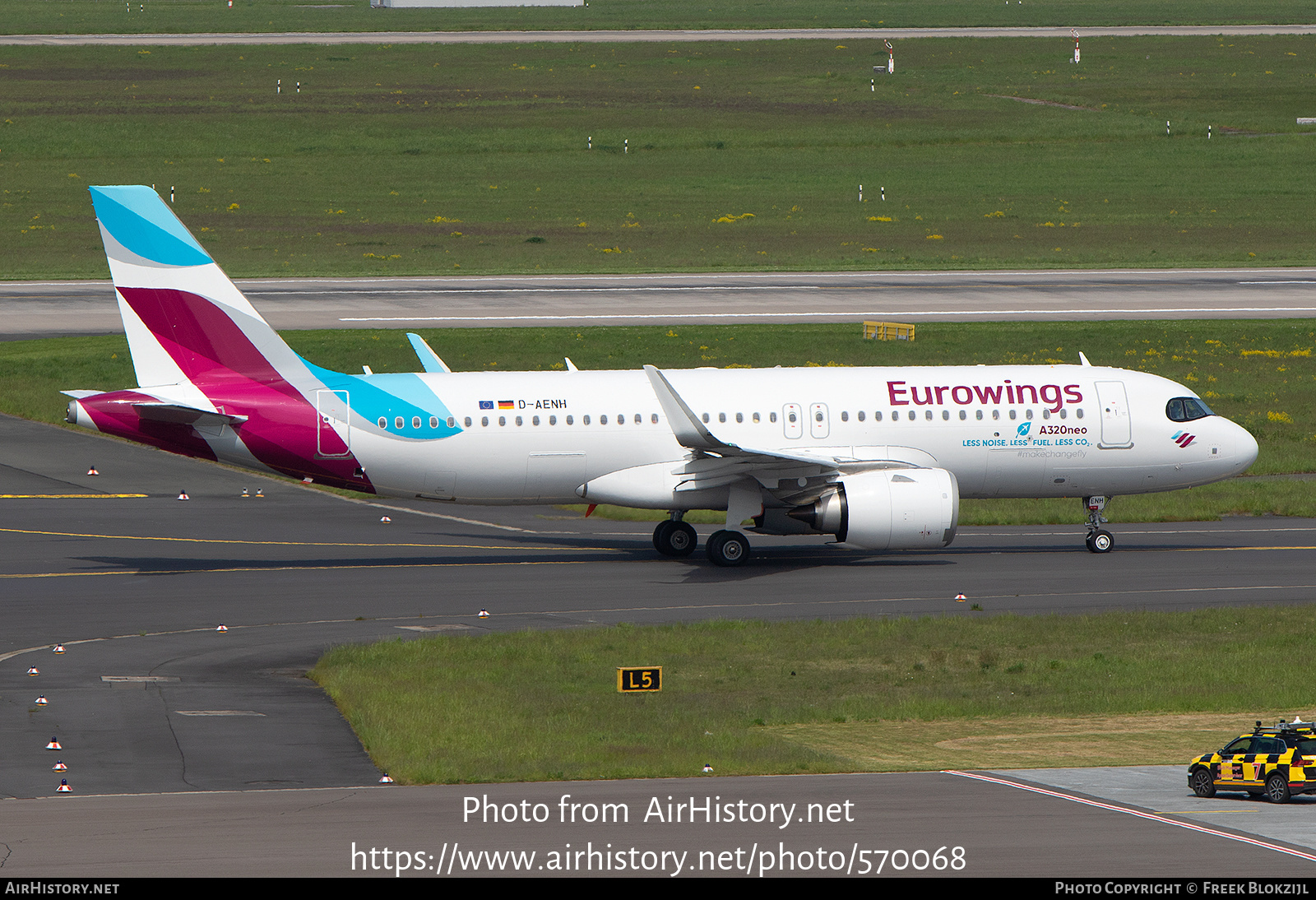 Aircraft Photo of D-AENH | Airbus A320-251N | Eurowings | AirHistory.net #570068