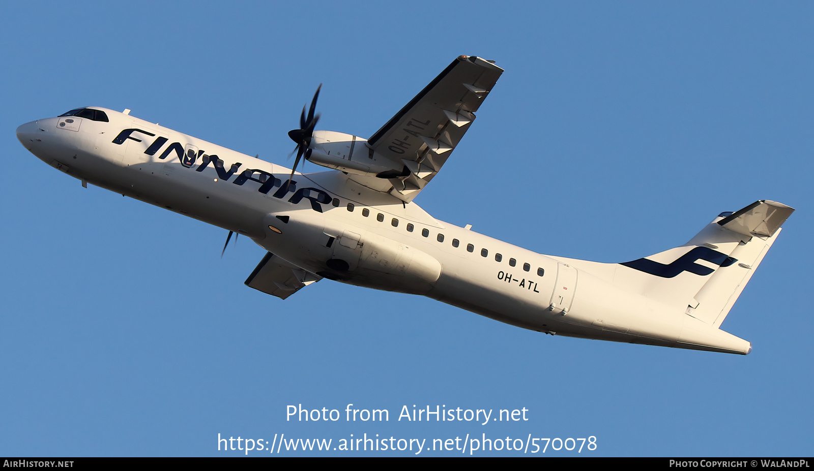 Aircraft Photo of OH-ATL | ATR ATR-72-500 (ATR-72-212A) | Finnair | AirHistory.net #570078