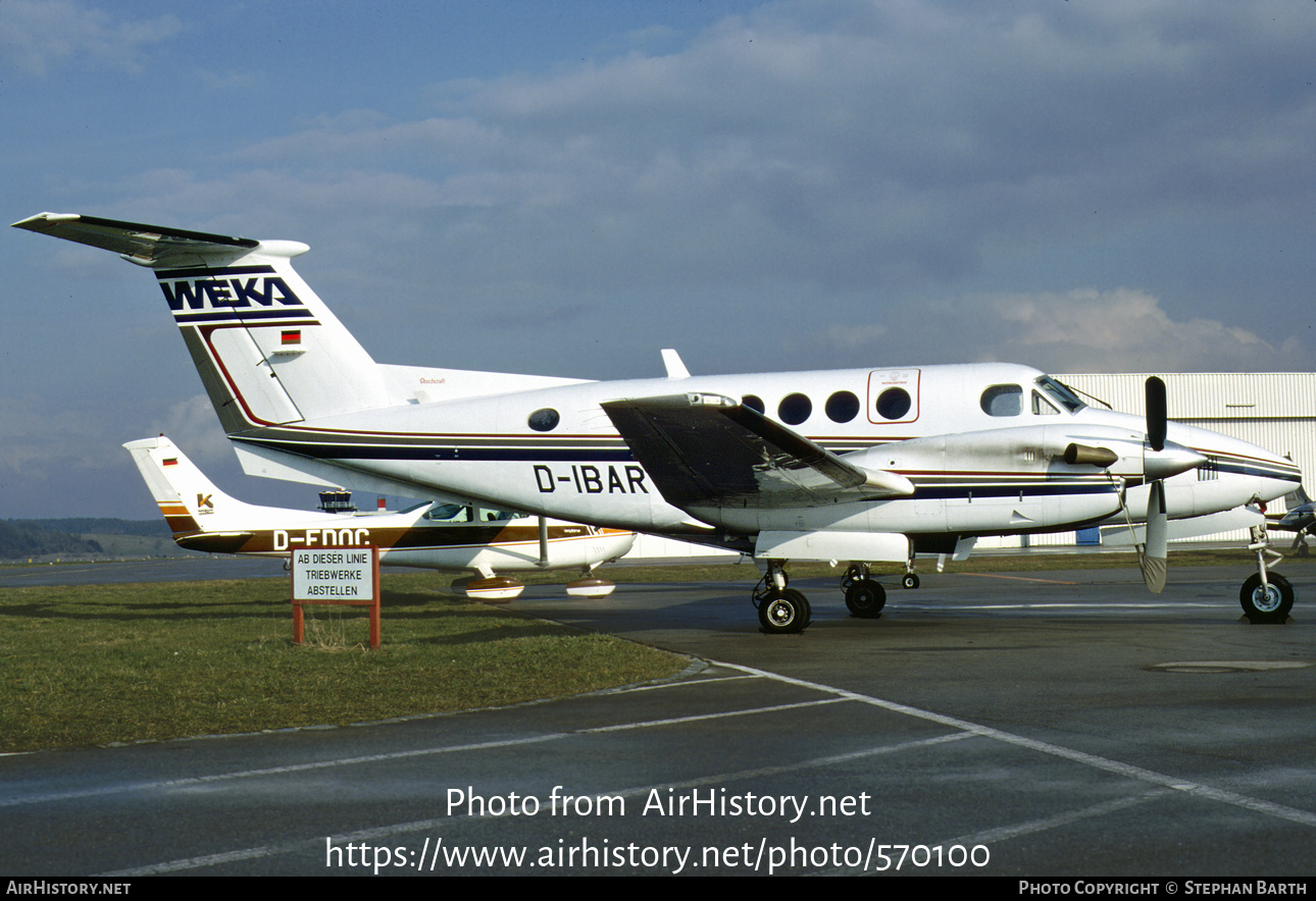 Aircraft Photo of D-IBAR | Beech B200 Super King Air | WEKA Fachverlage | AirHistory.net #570100