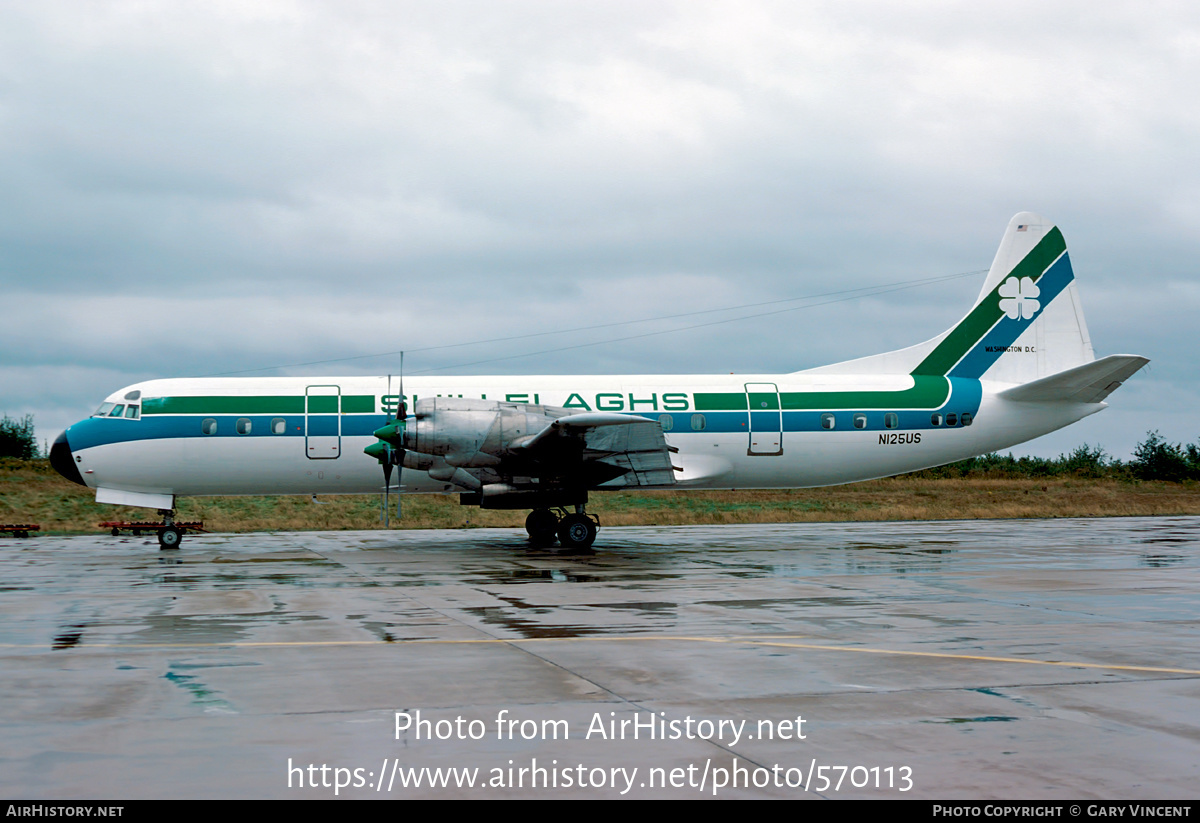 Aircraft Photo of N125US | Lockheed L-188C Electra | Shillelaghs | AirHistory.net #570113