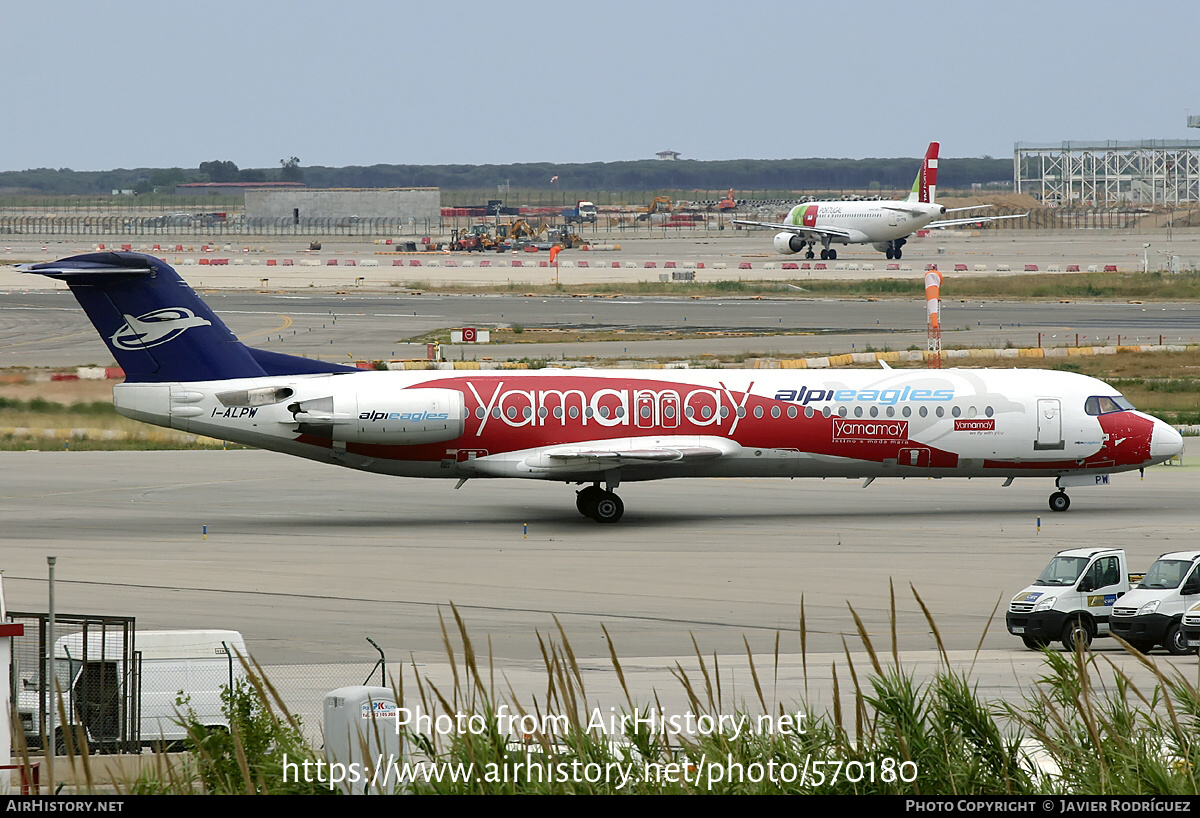 Aircraft Photo of I-ALPW | Fokker 100 (F28-0100) | Alpi Eagles | AirHistory.net #570180