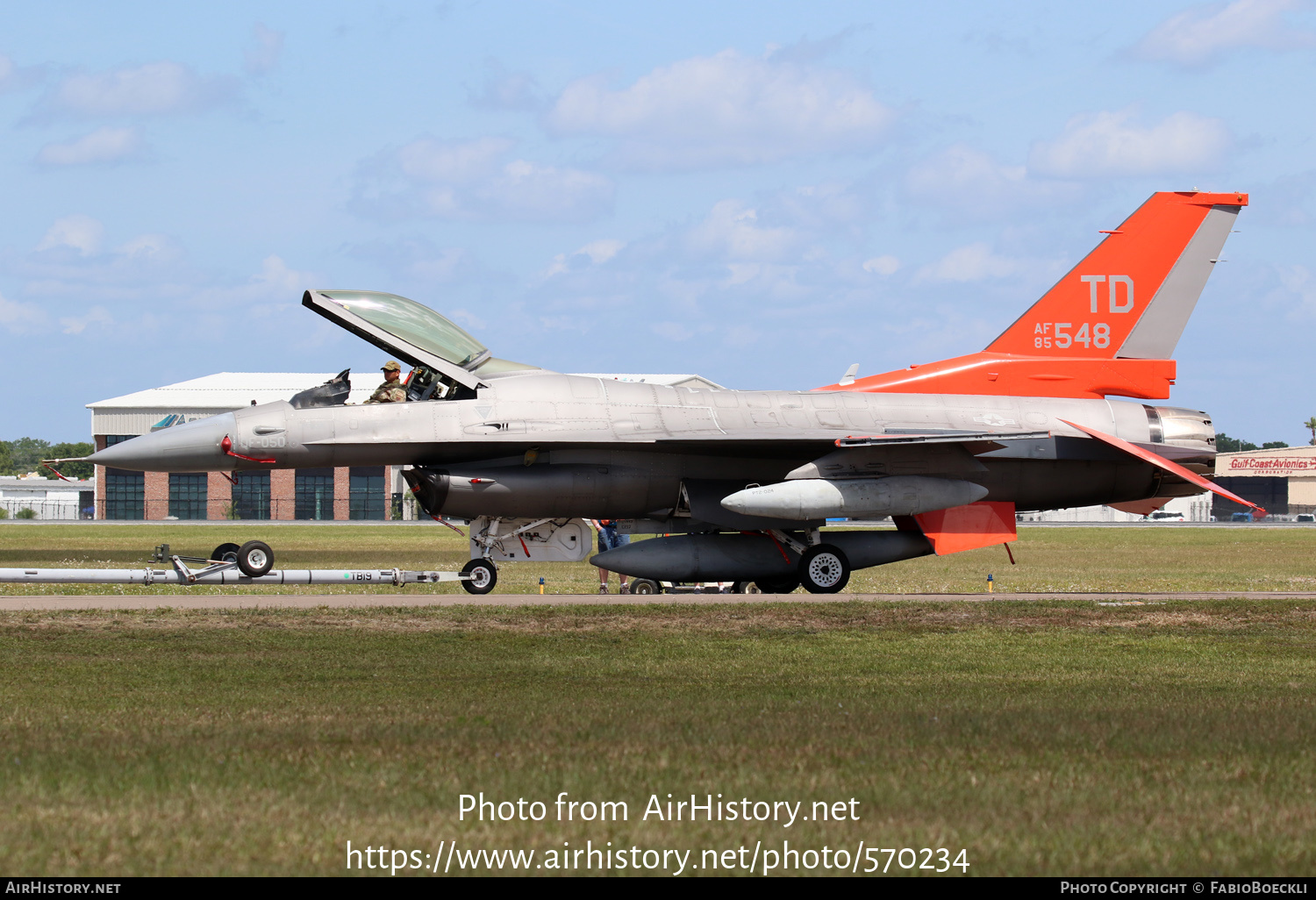 Aircraft Photo of 85-1548 / AF85-548 | General Dynamics F-16C Fighting Falcon | USA - Air Force | AirHistory.net #570234