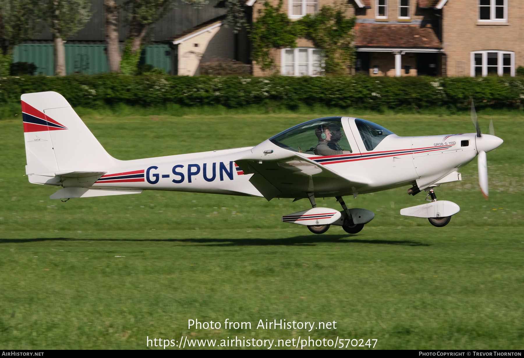 Aircraft Photo of G-SPUN | Grob G-115D | AirHistory.net #570247