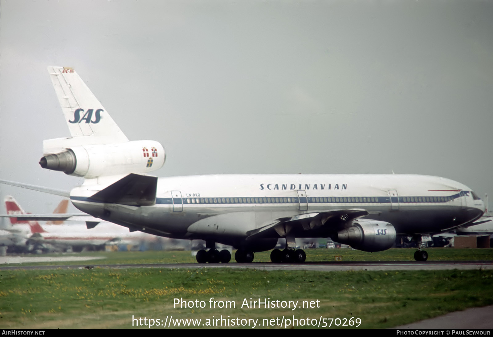 Aircraft Photo of LN-RKB | McDonnell Douglas DC-10-30 | Scandinavian Airlines - SAS | AirHistory.net #570269