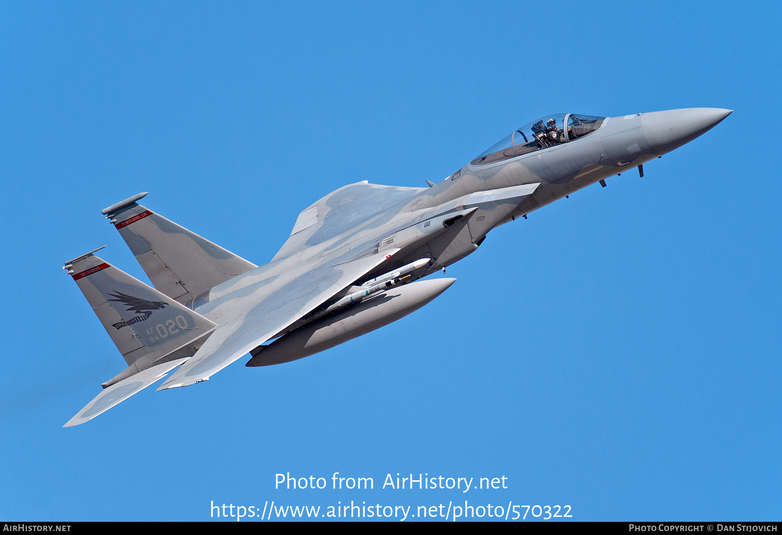 Aircraft Photo of 84-0020 / AF84-020 | McDonnell Douglas F-15C Eagle | USA - Air Force | AirHistory.net #570322