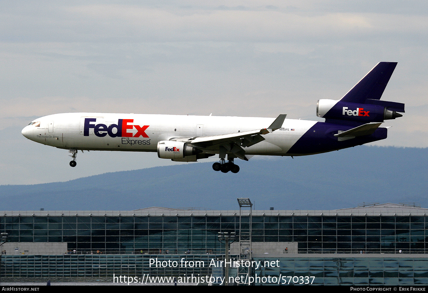 Aircraft Photo of N602FE | McDonnell Douglas MD-11F | FedEx Express - Federal Express | AirHistory.net #570337