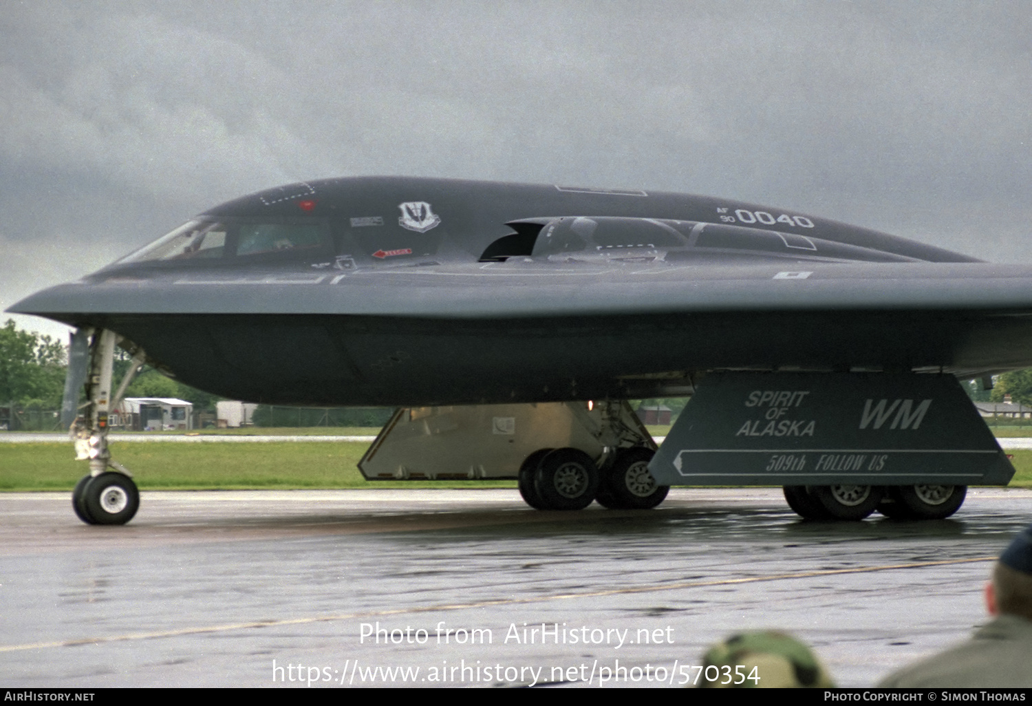 Aircraft Photo of 90-0040 / AF90-0040 | Northrop Grumman B-2A Spirit | USA - Air Force | AirHistory.net #570354