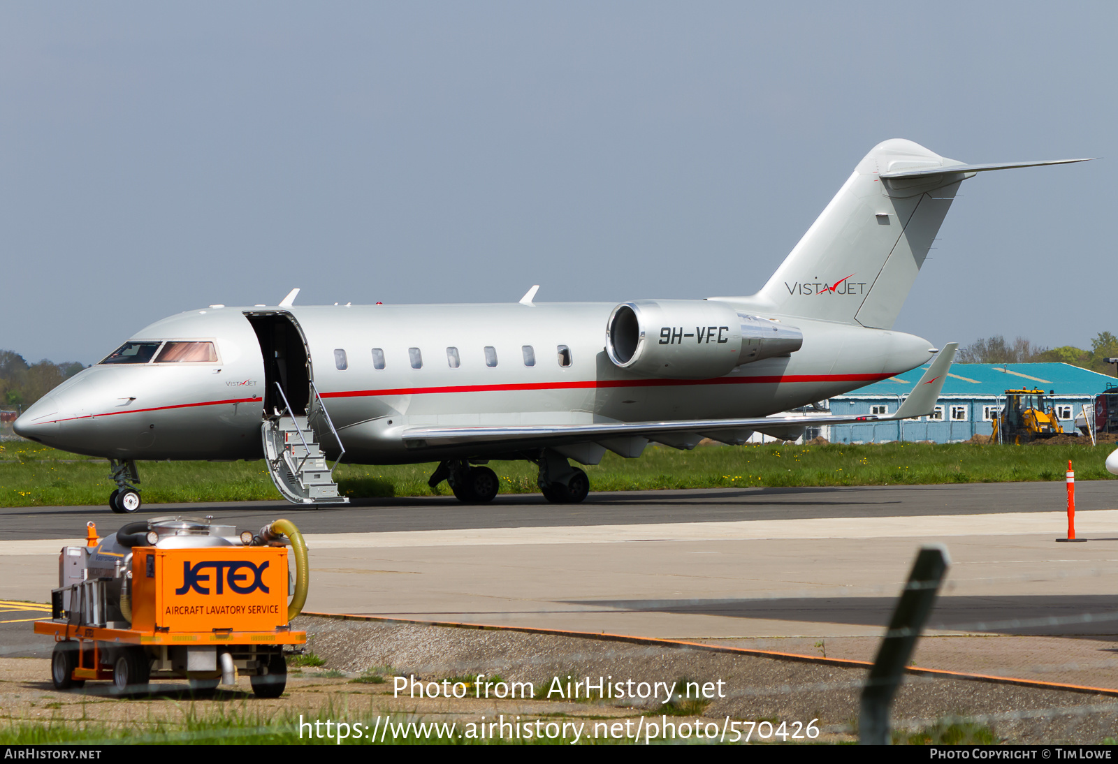 Aircraft Photo of 9H-VFC | Bombardier Challenger 605 (CL-600-2B16) | VistaJet | AirHistory.net #570426