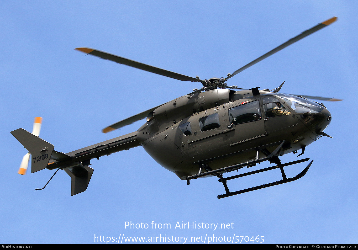 Aircraft Photo of 09-72108 / 72108 | Eurocopter-Kawasaki UH-72A Lakota (EC-145) | USA - Army | AirHistory.net #570465