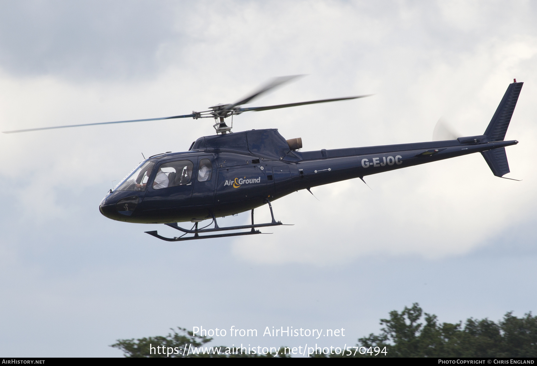 Aircraft Photo of G-EJOC | Aerospatiale AS-350B Ecureuil | Air & Ground Aviation | AirHistory.net #570494