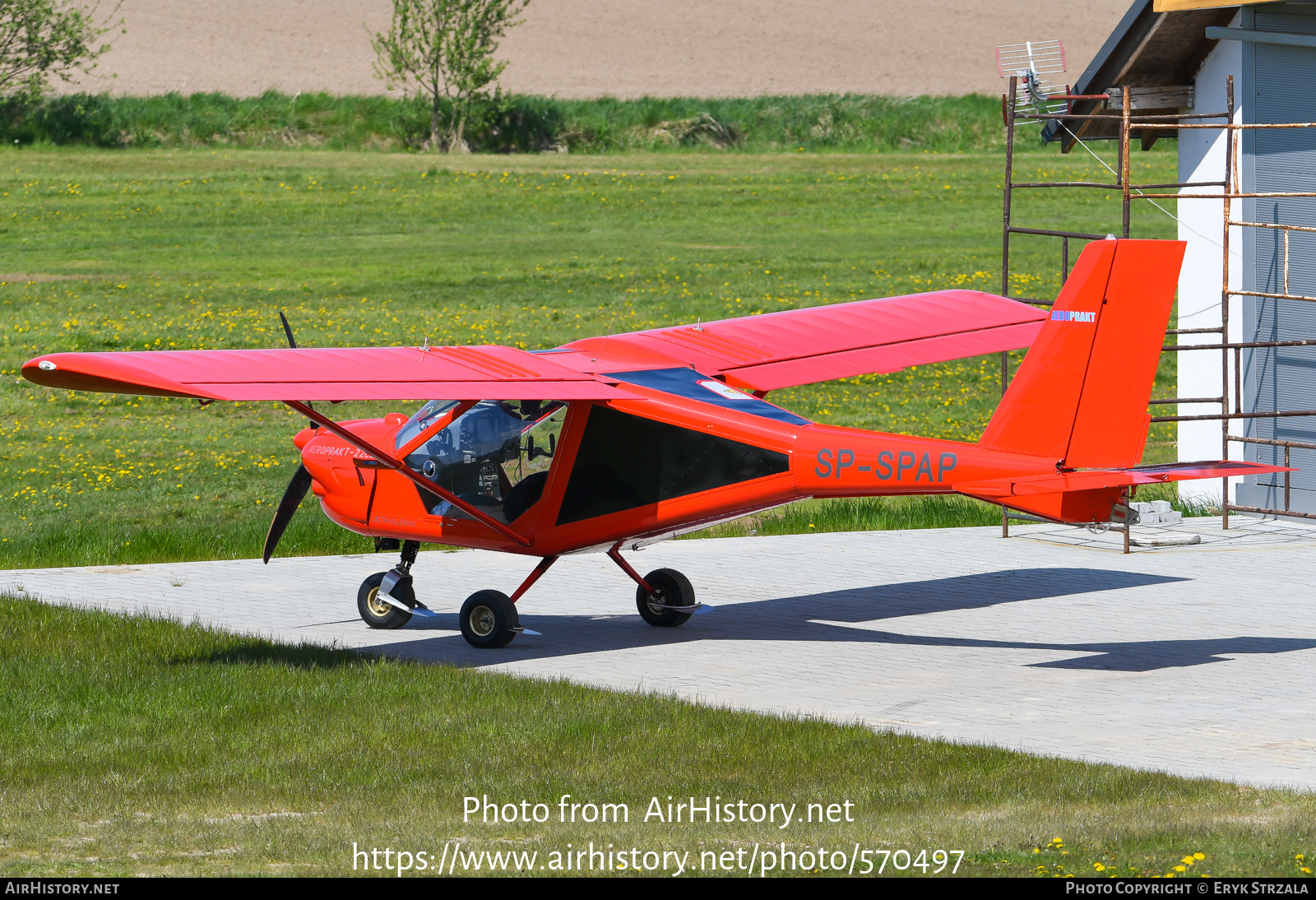 Aircraft Photo of SP-SPAP | Aeroprakt A-22L2 Foxbat | AirHistory.net #570497