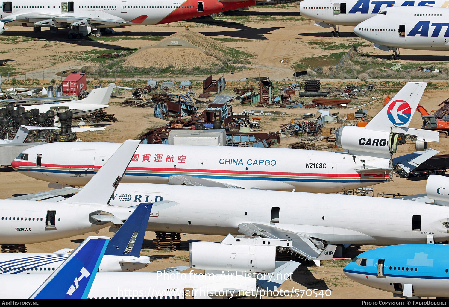 Aircraft Photo of N216SC | McDonnell Douglas MD-11F | China Cargo Airlines | AirHistory.net #570540