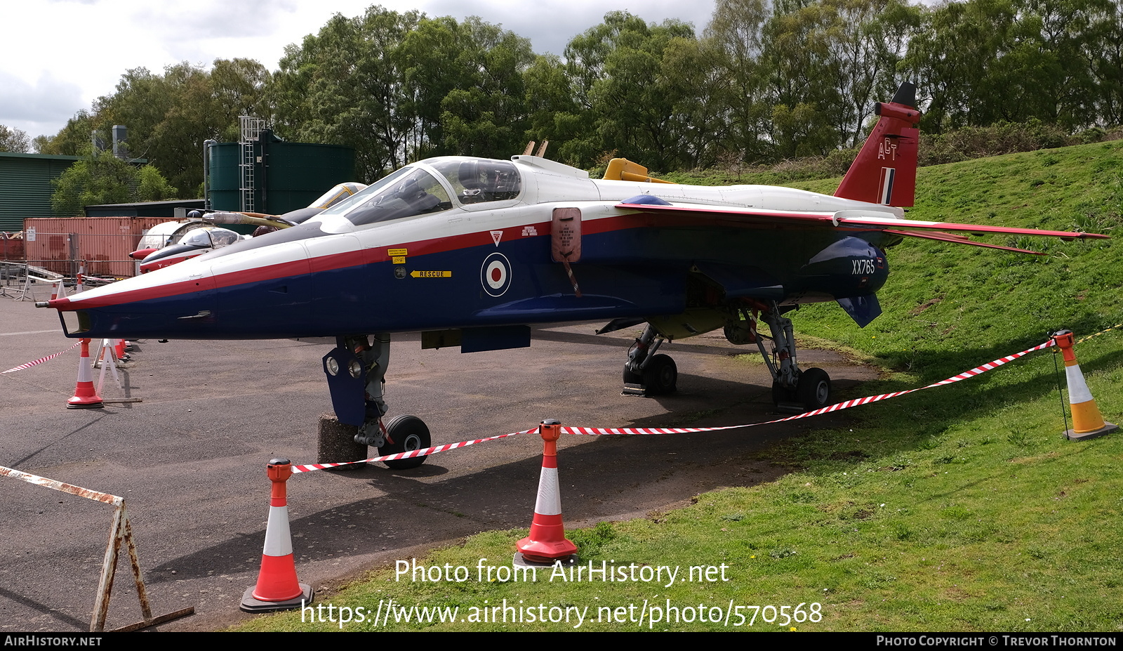 Aircraft Photo of XX765 | Sepecat Jaguar GR1/ACT | UK - Air Force | AirHistory.net #570568