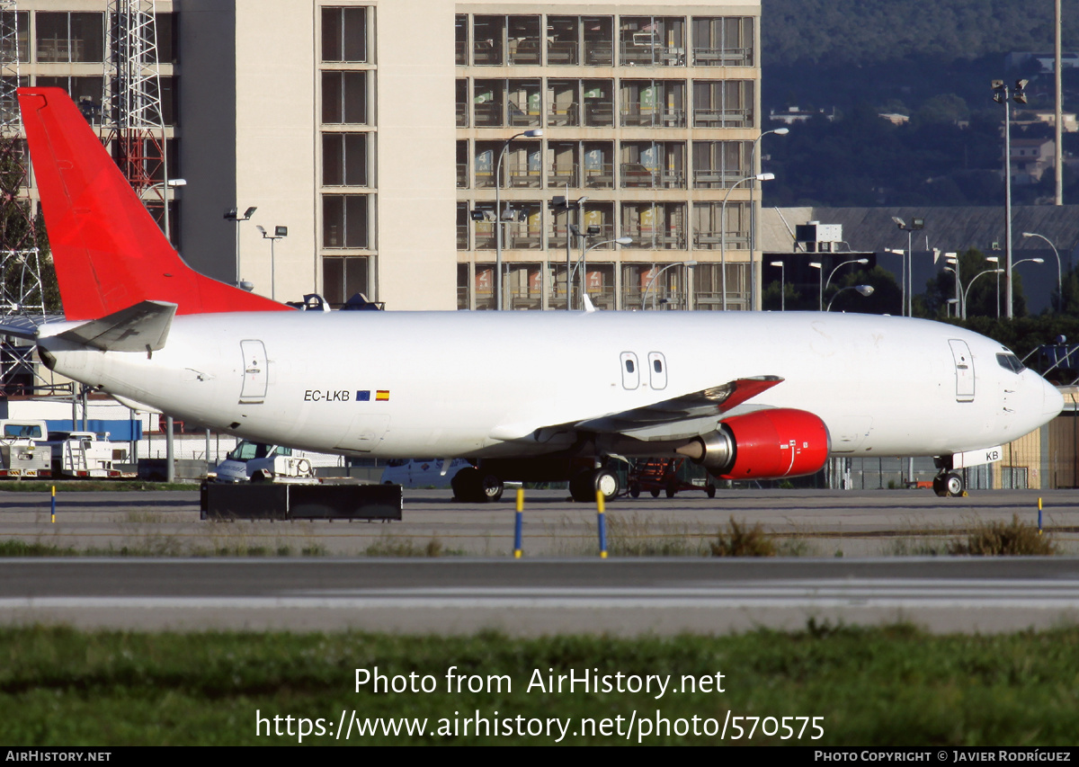 Aircraft Photo of EC-LKB | Boeing 737-4B7/F | AirHistory.net #570575