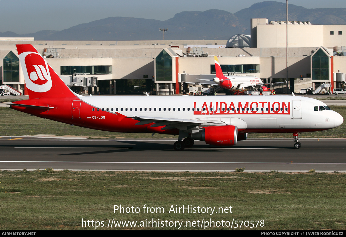 Aircraft Photo of OE-LOG | Airbus A320-214 | Laudamotion | AirHistory.net #570578