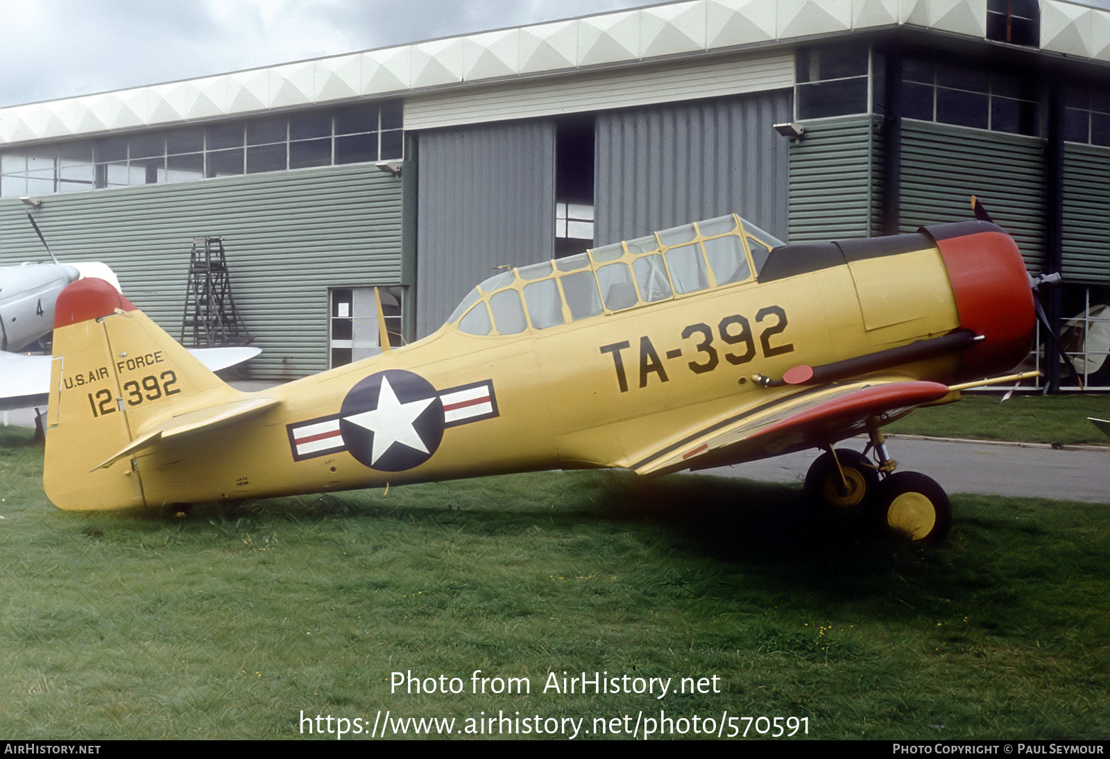 Aircraft Photo Of 42-12392 / 12392 | North American AT-16 Harvard IIB ...