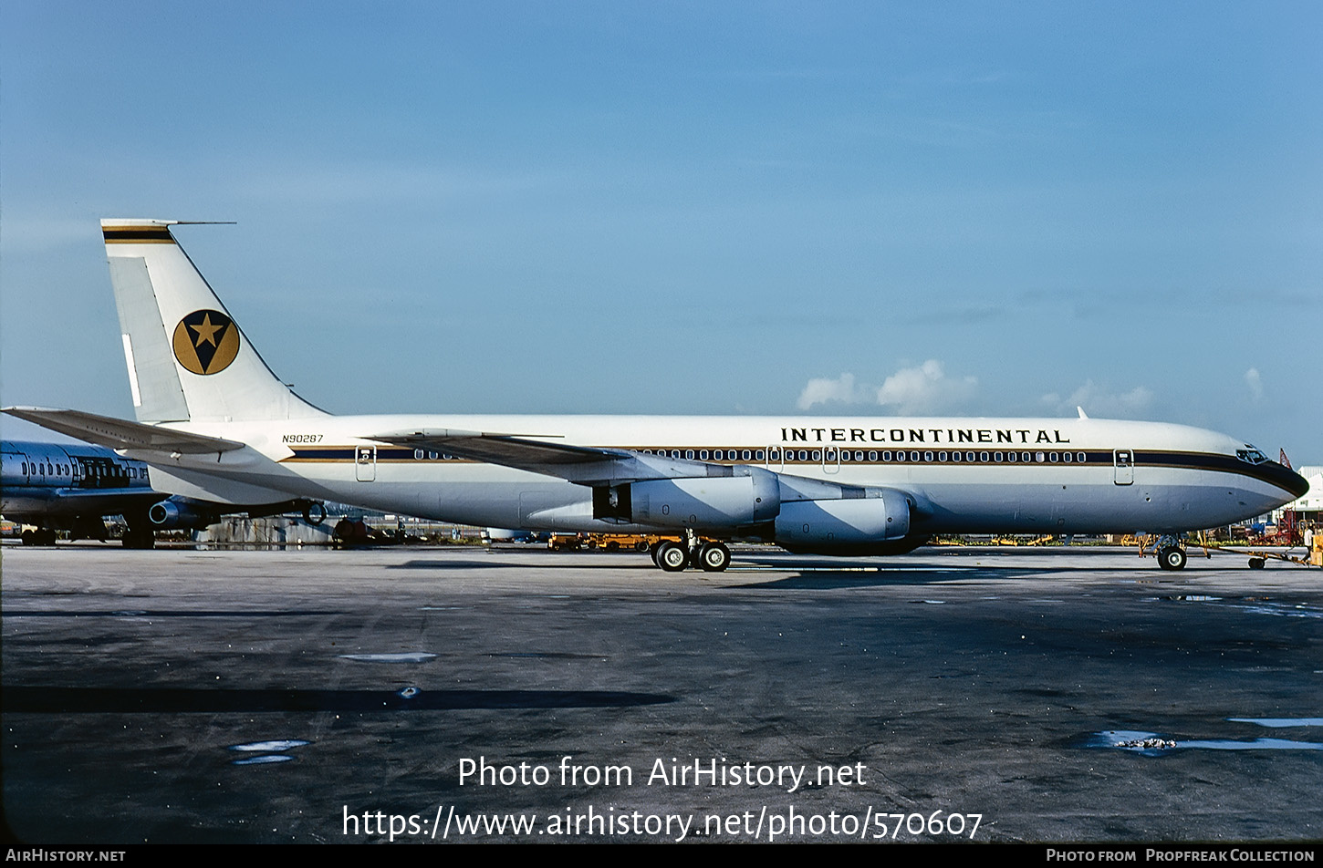 Aircraft Photo of N90287 | Boeing 707-328 | Intercontinental Airways | AirHistory.net #570607