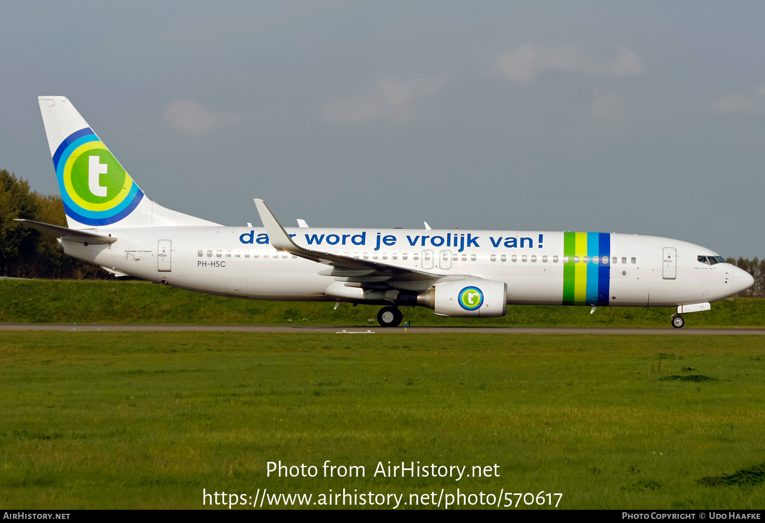 Aircraft Photo of PH-HSC | Boeing 737-8K2 | Transavia | AirHistory.net #570617