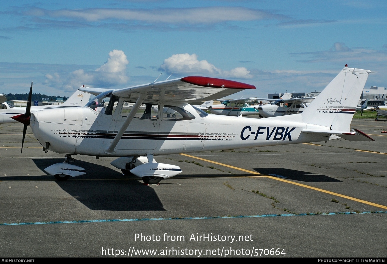 Aircraft Photo of C-FVBK | Cessna 172H Skyhawk | AirHistory.net #570664