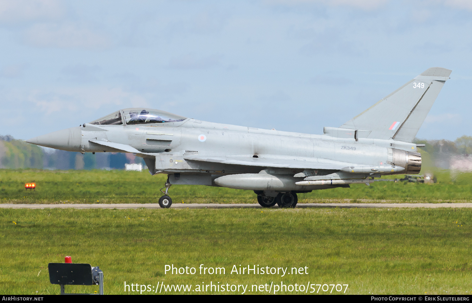 Aircraft Photo of ZK349 | Eurofighter EF-2000 Typhoon FGR4 | UK - Air Force | AirHistory.net #570707