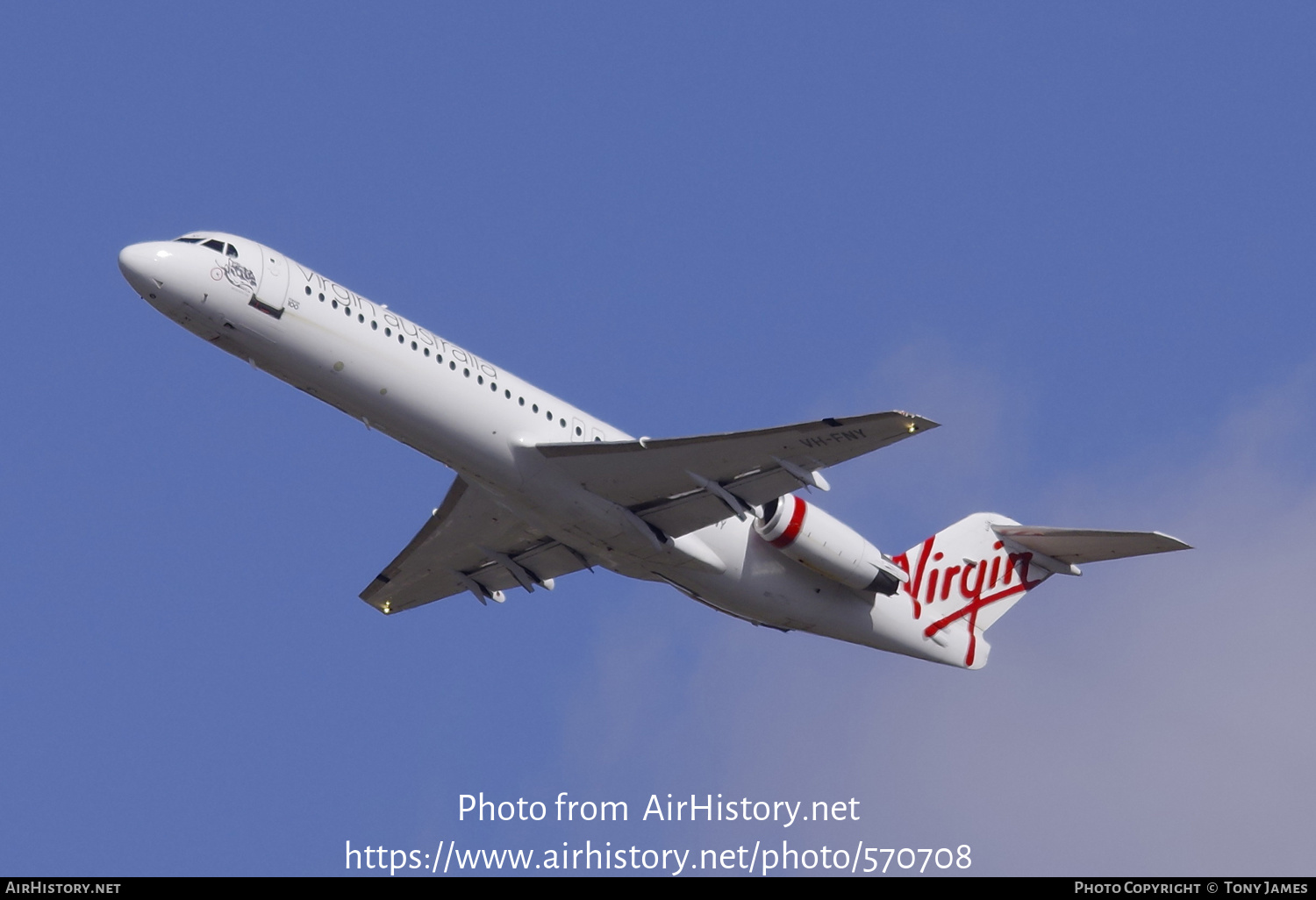 Aircraft Photo Of VH FNY Fokker F Virgin Australia Regional Airlines