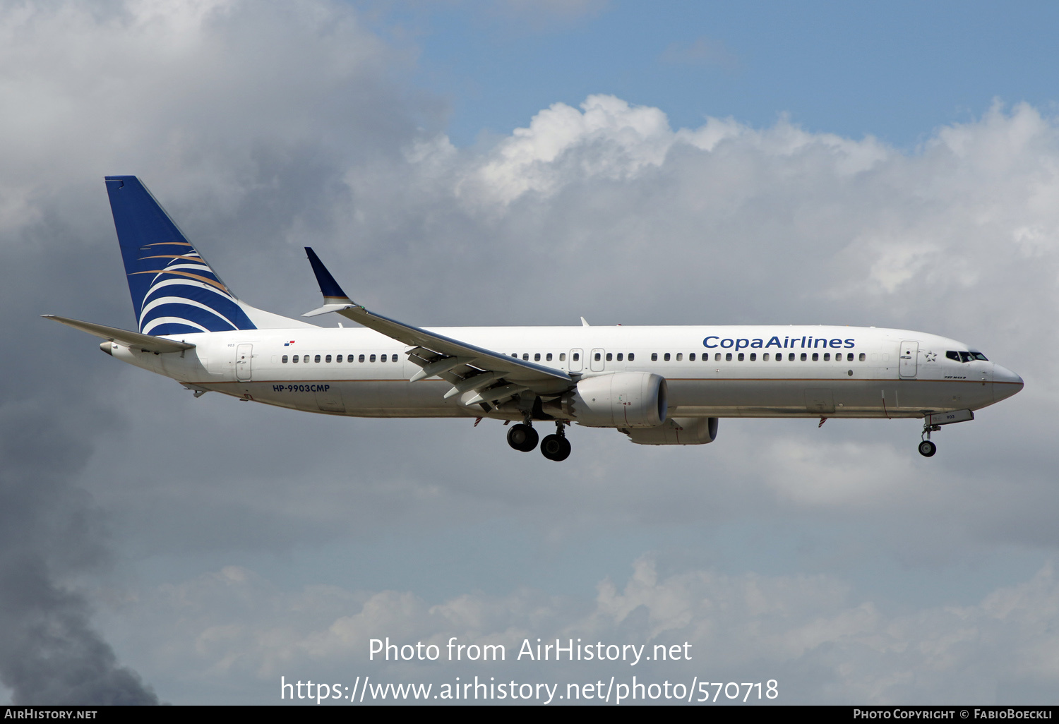 Aircraft Photo of HP-9903CMP | Boeing 737-9 Max 9 | Copa Airlines | AirHistory.net #570718