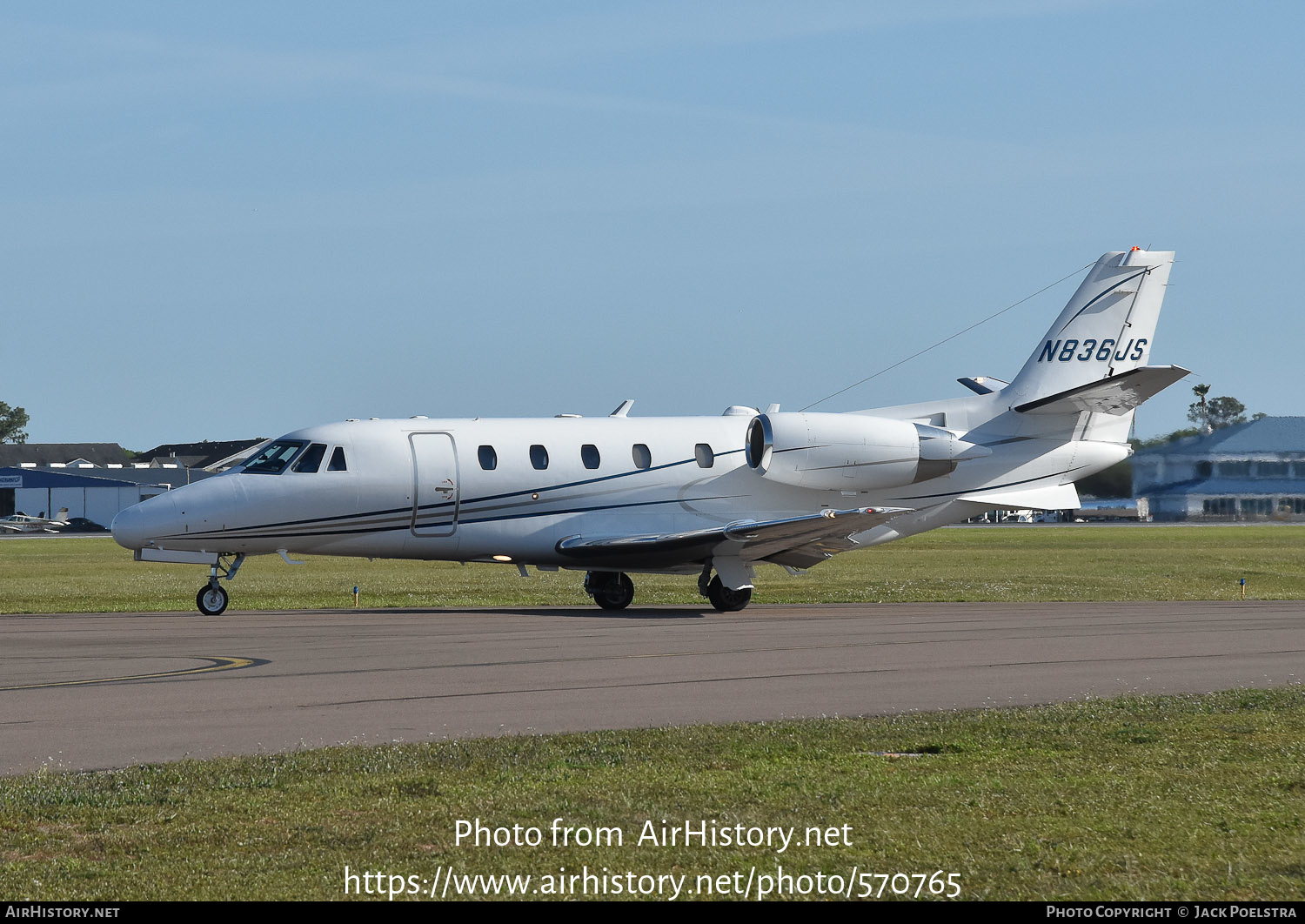 Aircraft Photo of N836JS | Cessna 560XL Citation Excel | AirHistory.net #570765