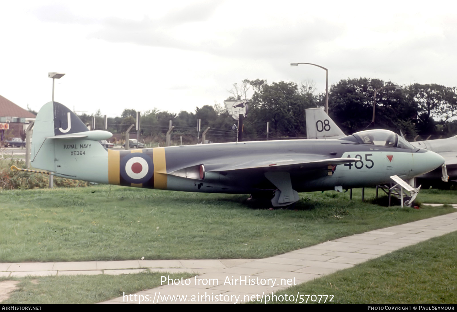 Aircraft Photo of XE364 | Hawker Sea Hawk FGA6 | UK - Navy | AirHistory.net #570772