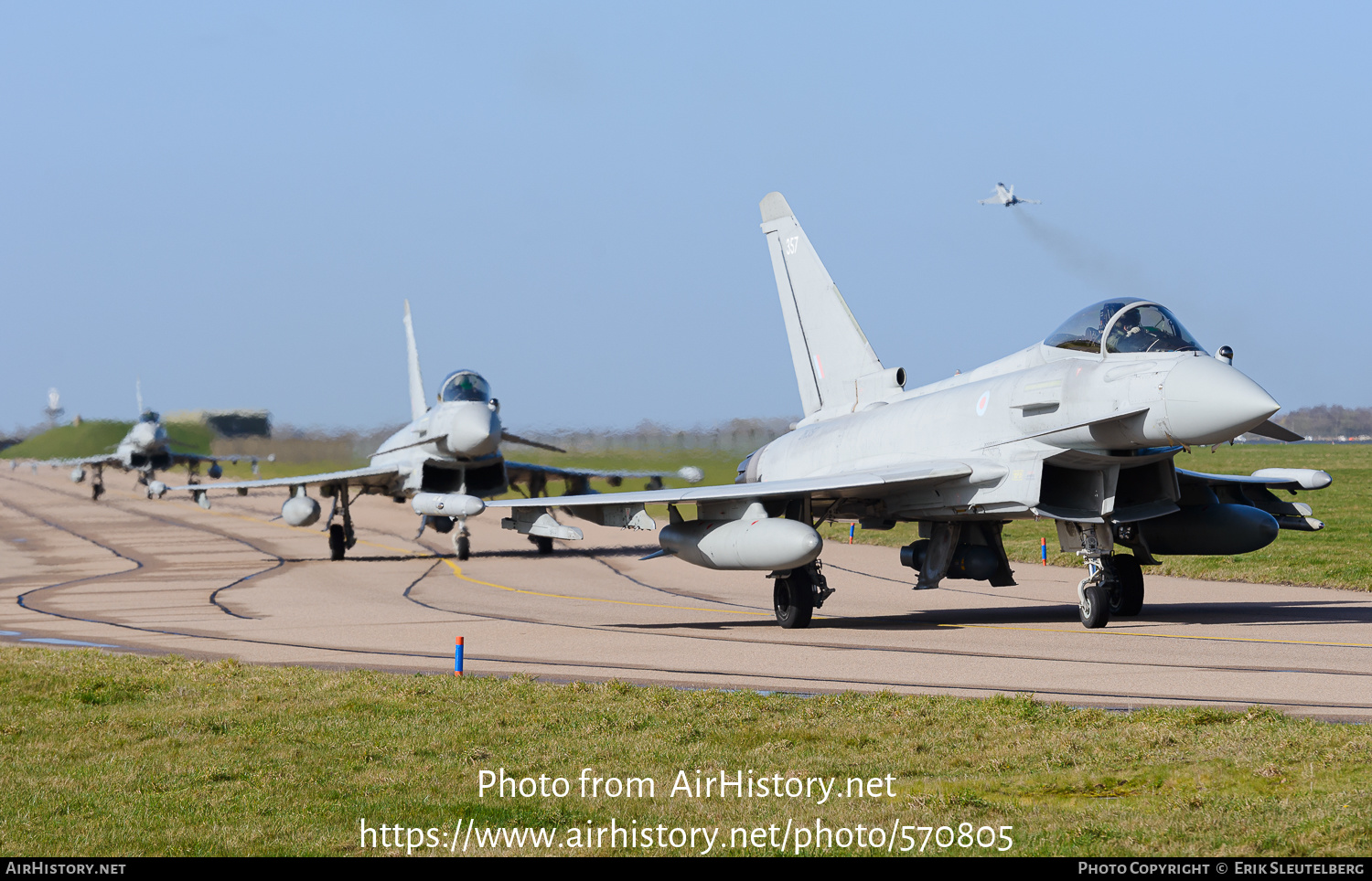 Aircraft Photo of ZK357 | Eurofighter EF-2000 Typhoon FGR4 | UK - Air Force | AirHistory.net #570805