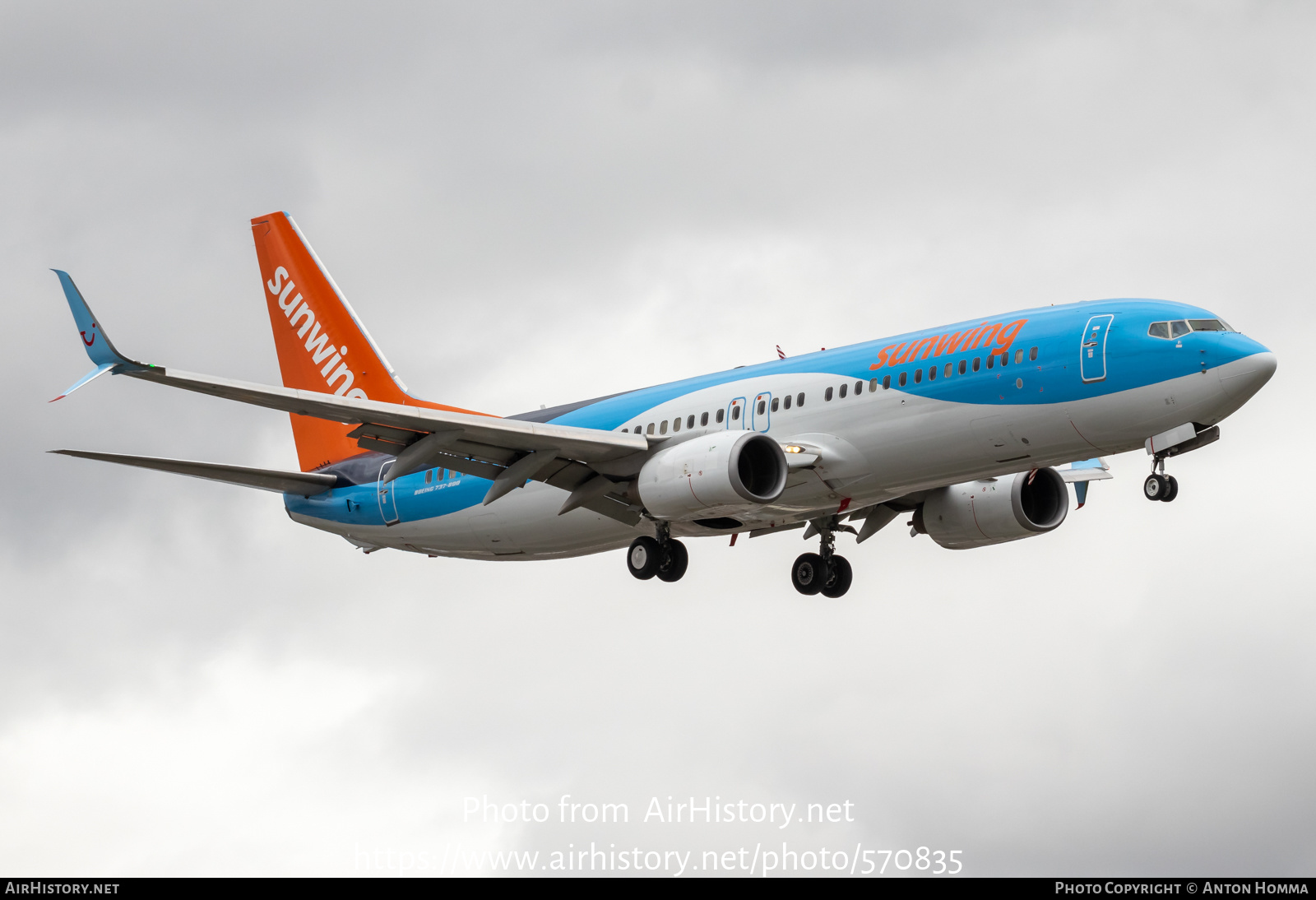 Aircraft Photo of C-FLIX | Boeing 737-8K5 | Sunwing Airlines | AirHistory.net #570835