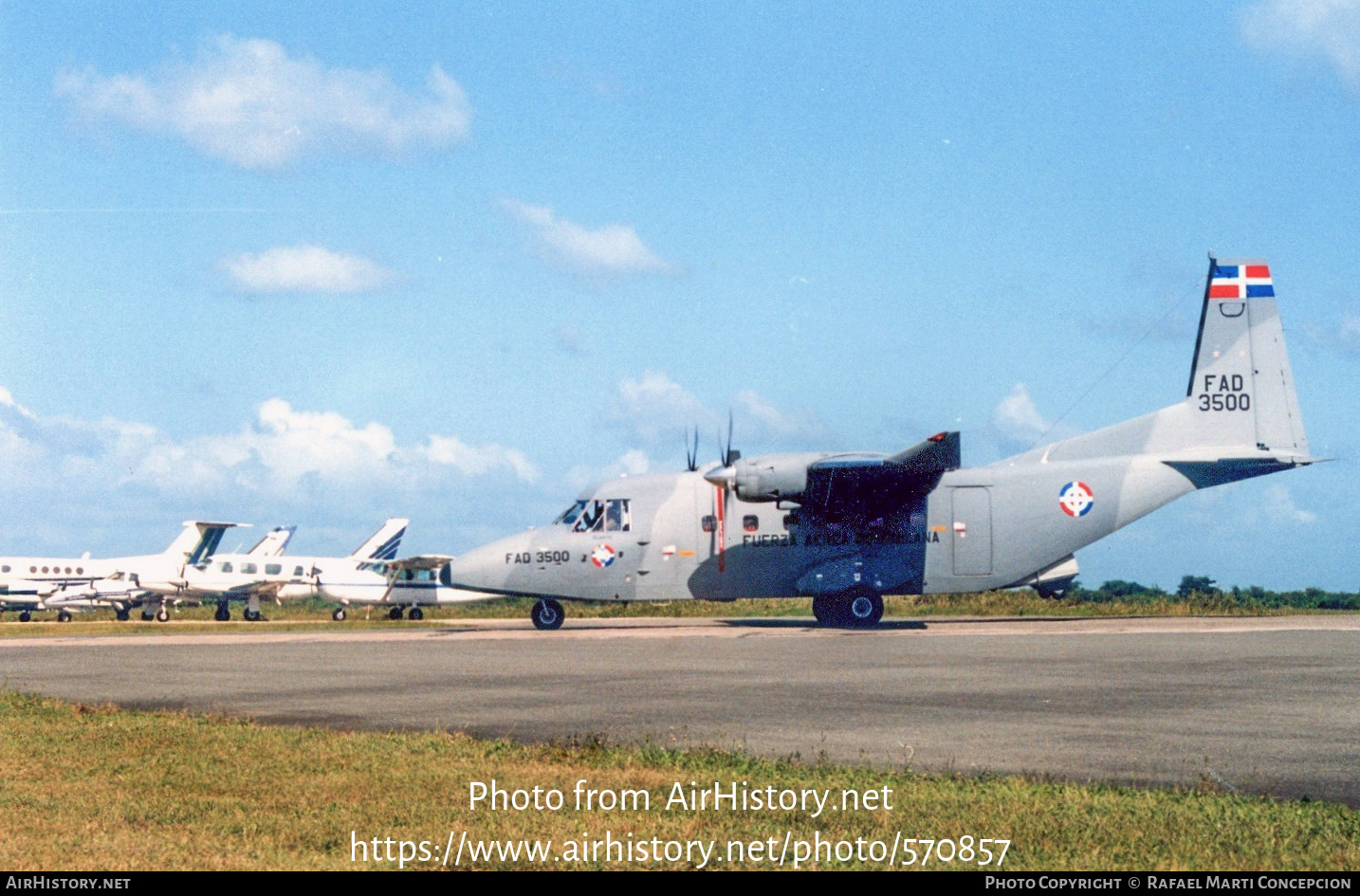 Aircraft Photo of 3500 / FAD 3500 | CASA C-212-400 Aviocar | Dominican Republic - Air Force | AirHistory.net #570857