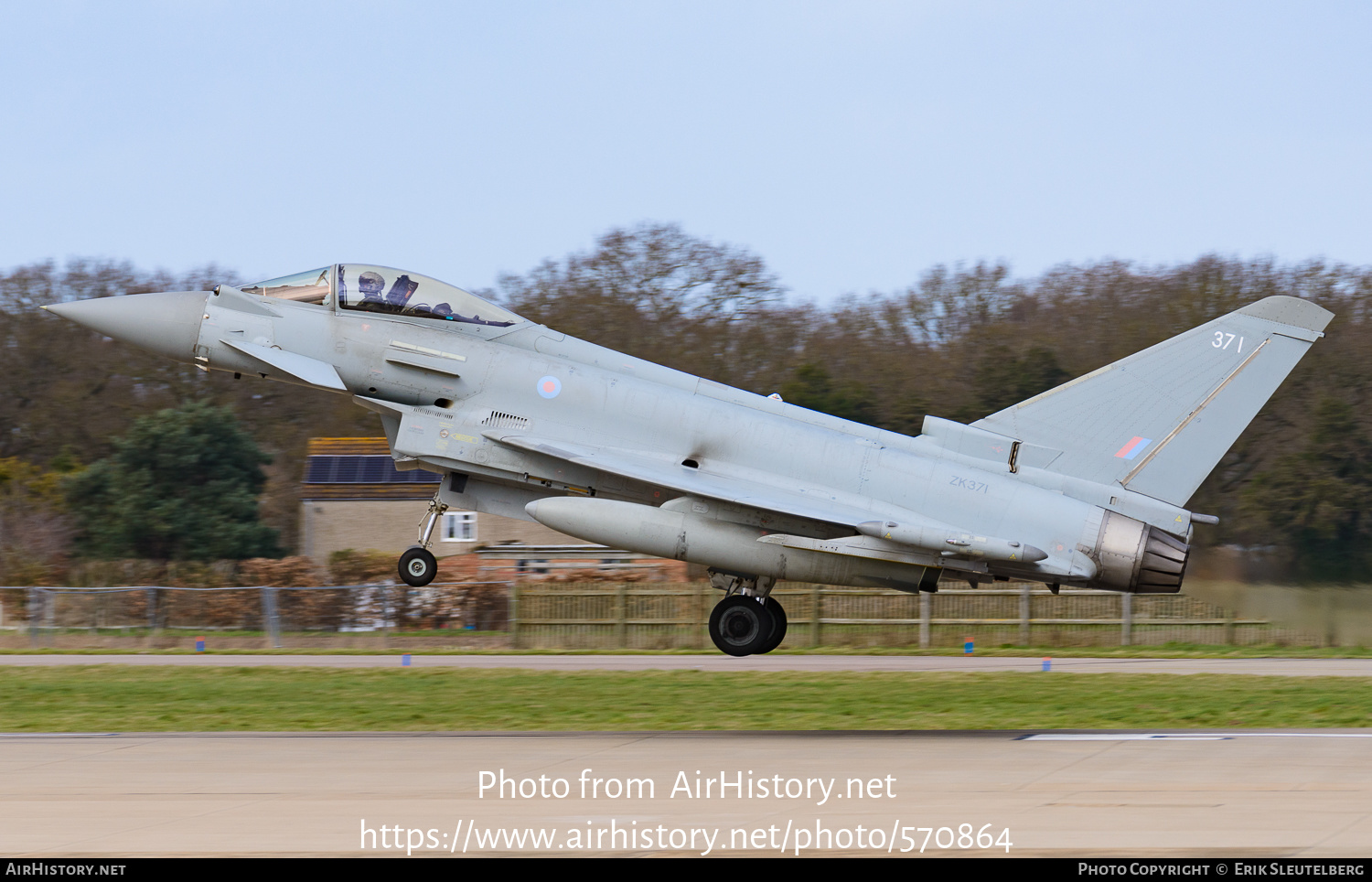 Aircraft Photo of ZK371 | Eurofighter EF-2000 Typhoon FGR4 | UK - Air Force | AirHistory.net #570864