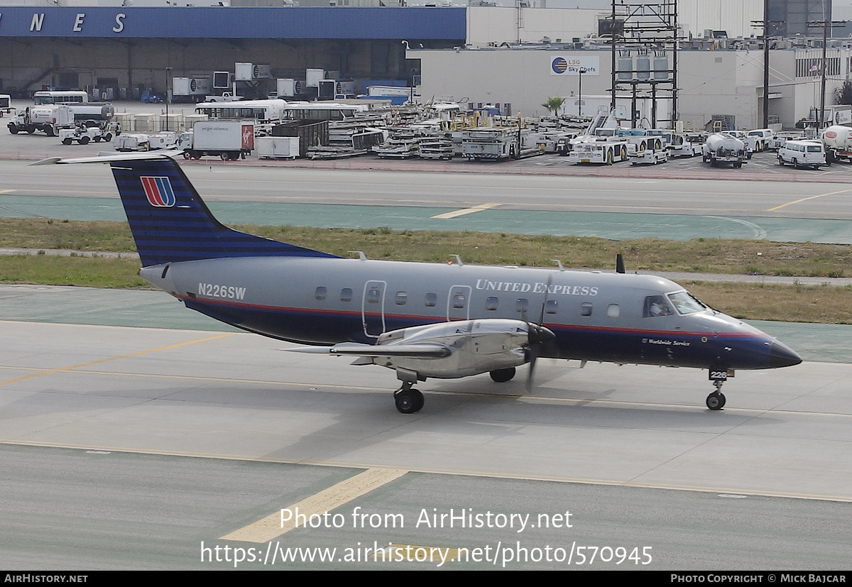 Aircraft Photo of N226SW | Embraer EMB-120ER Brasilia | United Express | AirHistory.net #570945