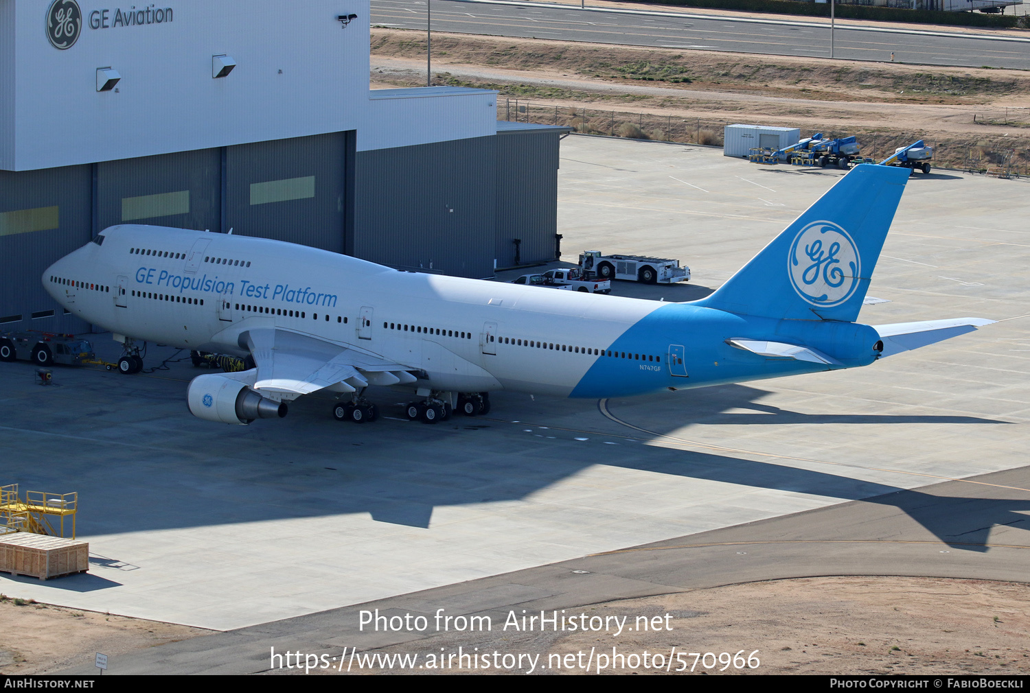 Aircraft Photo Of N747gf Boeing 747 446 General Electric 570966 6639