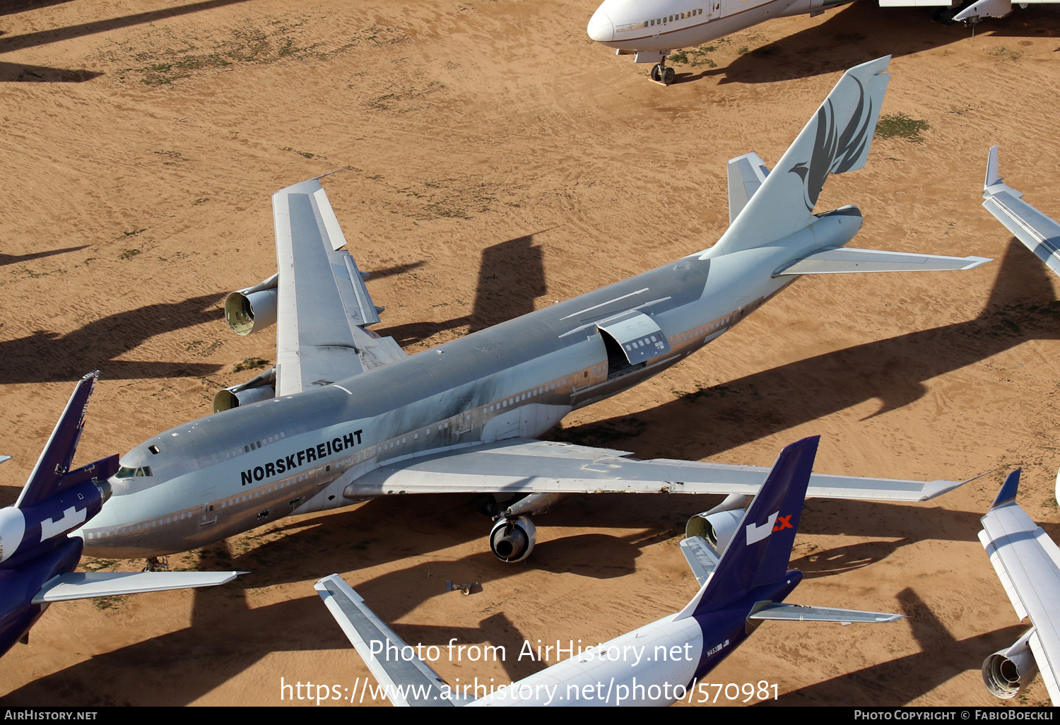 Aircraft Photo of LN-WTJK | Boeing 747-2L5BM | Norskfreight | AirHistory.net #570981