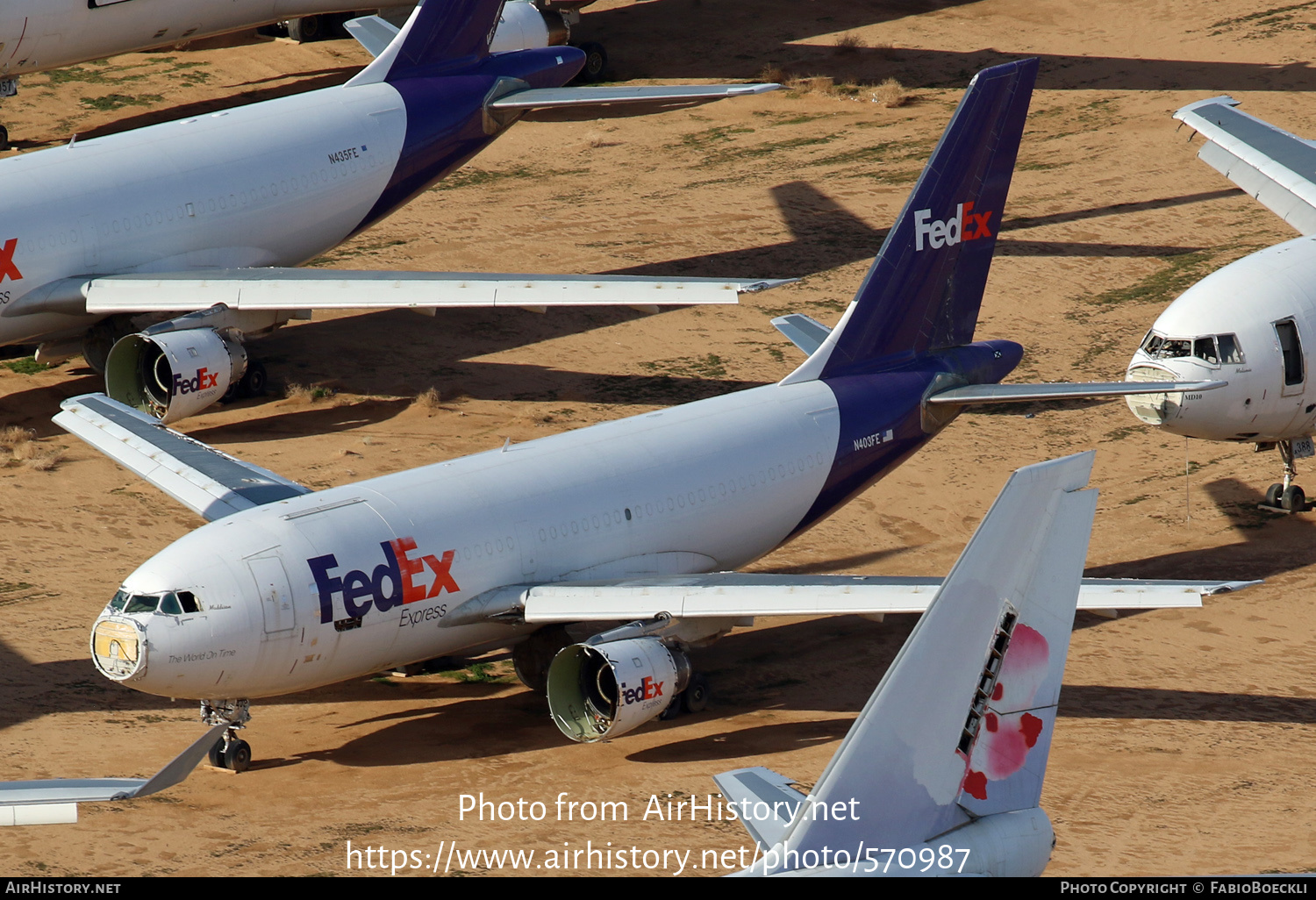 Aircraft Photo of N403FE | Airbus A310-203/F | FedEx Express - Federal Express | AirHistory.net #570987