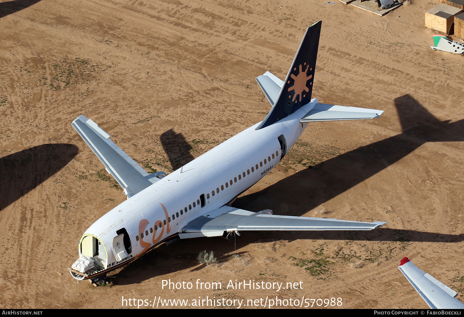 Aircraft Photo of N828AL | Boeing 737-236/Adv | El Sol de América | AirHistory.net #570988