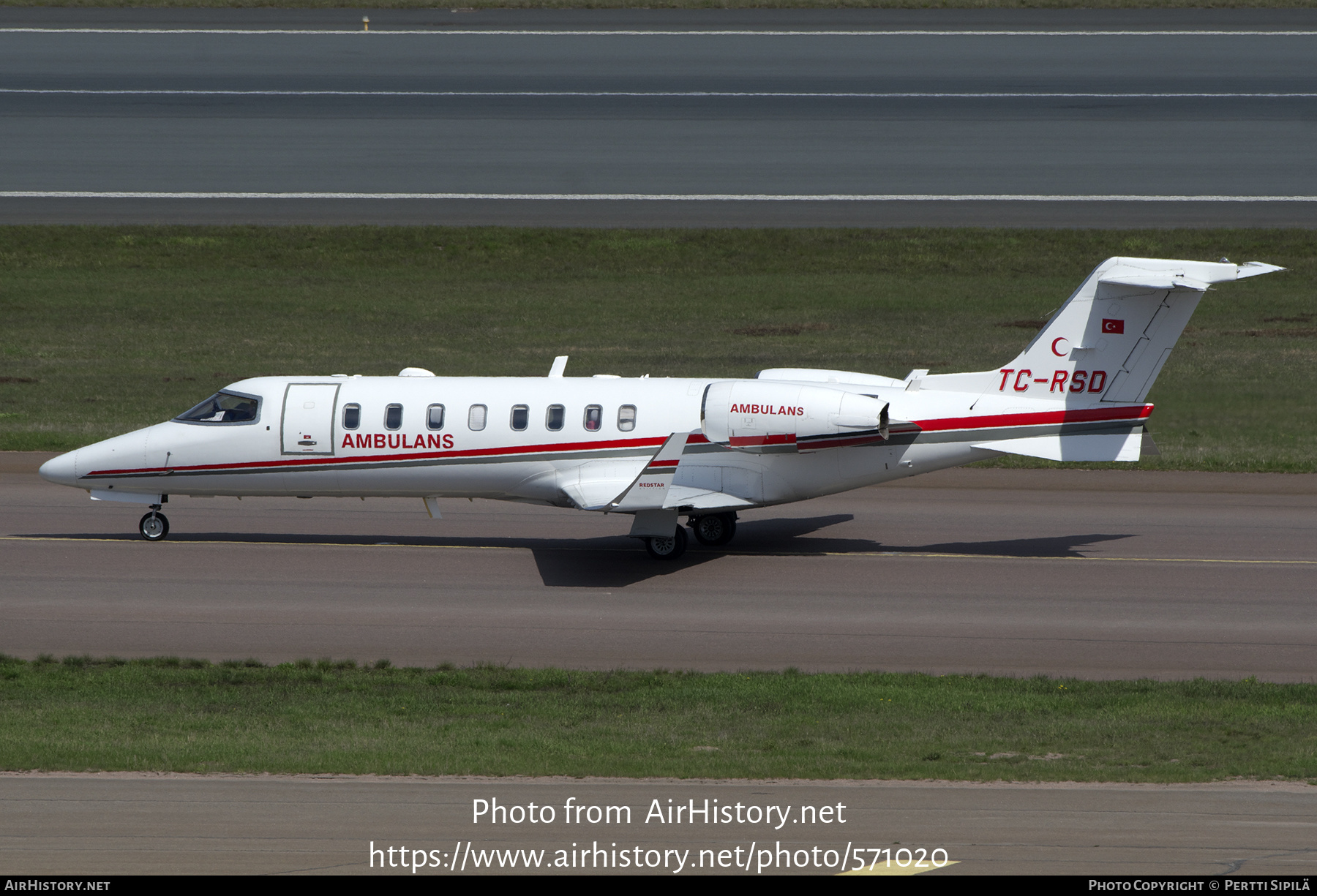 Aircraft Photo of TC-RSD | Learjet 45 | Redstar Aviation | AirHistory.net #571020