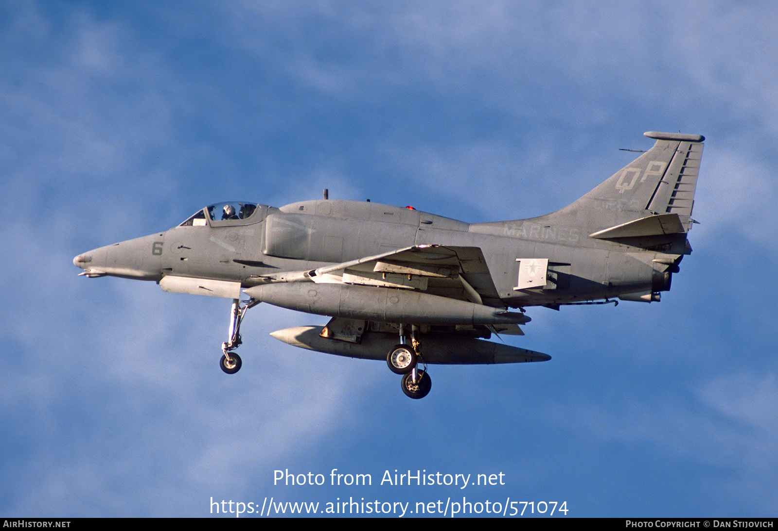 Aircraft Photo of 160262 / 0262 | McDonnell Douglas A-4M Skyhawk II | USA - Marines | AirHistory.net #571074