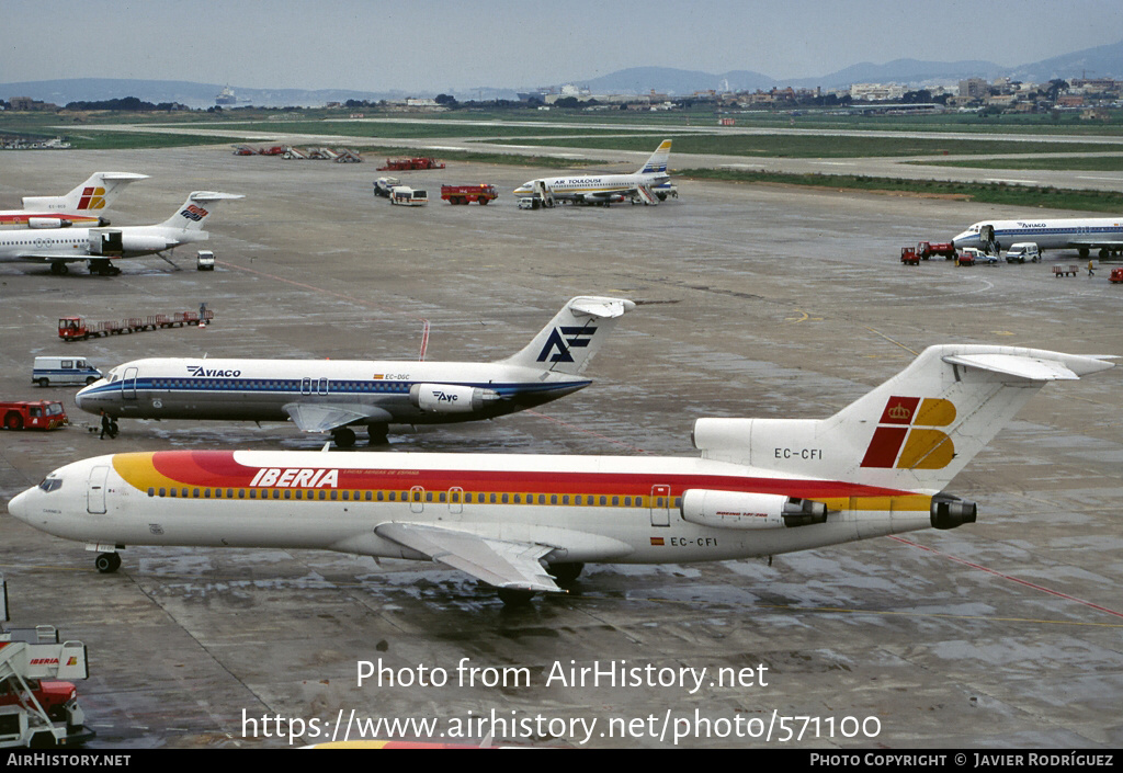 Aircraft Photo of EC-CFI | Boeing 727-256/Adv | Iberia | AirHistory.net #571100