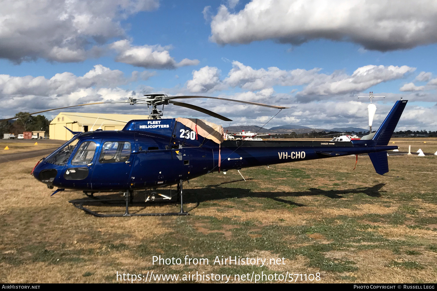 Aircraft Photo of VH-CHO | Aerospatiale AS-350B-2 Ecureuil | Fleet Helicopters | AirHistory.net #571108