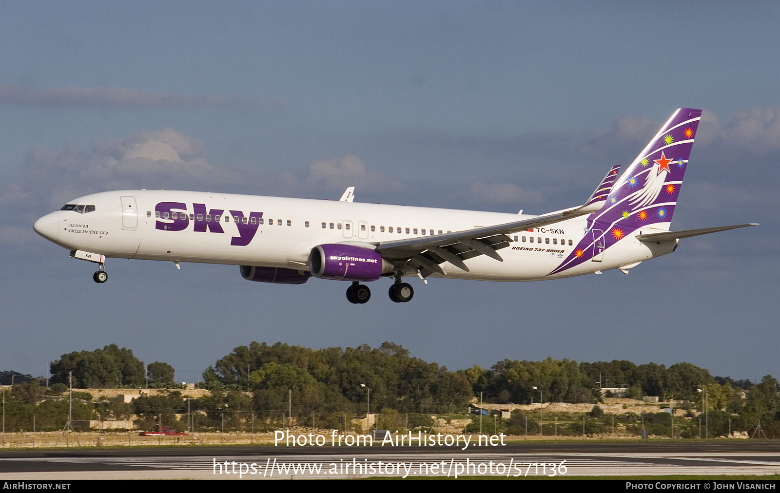 Aircraft Photo of TC-SKN | Boeing 737-94X/ER | Sky Airlines | AirHistory.net #571136