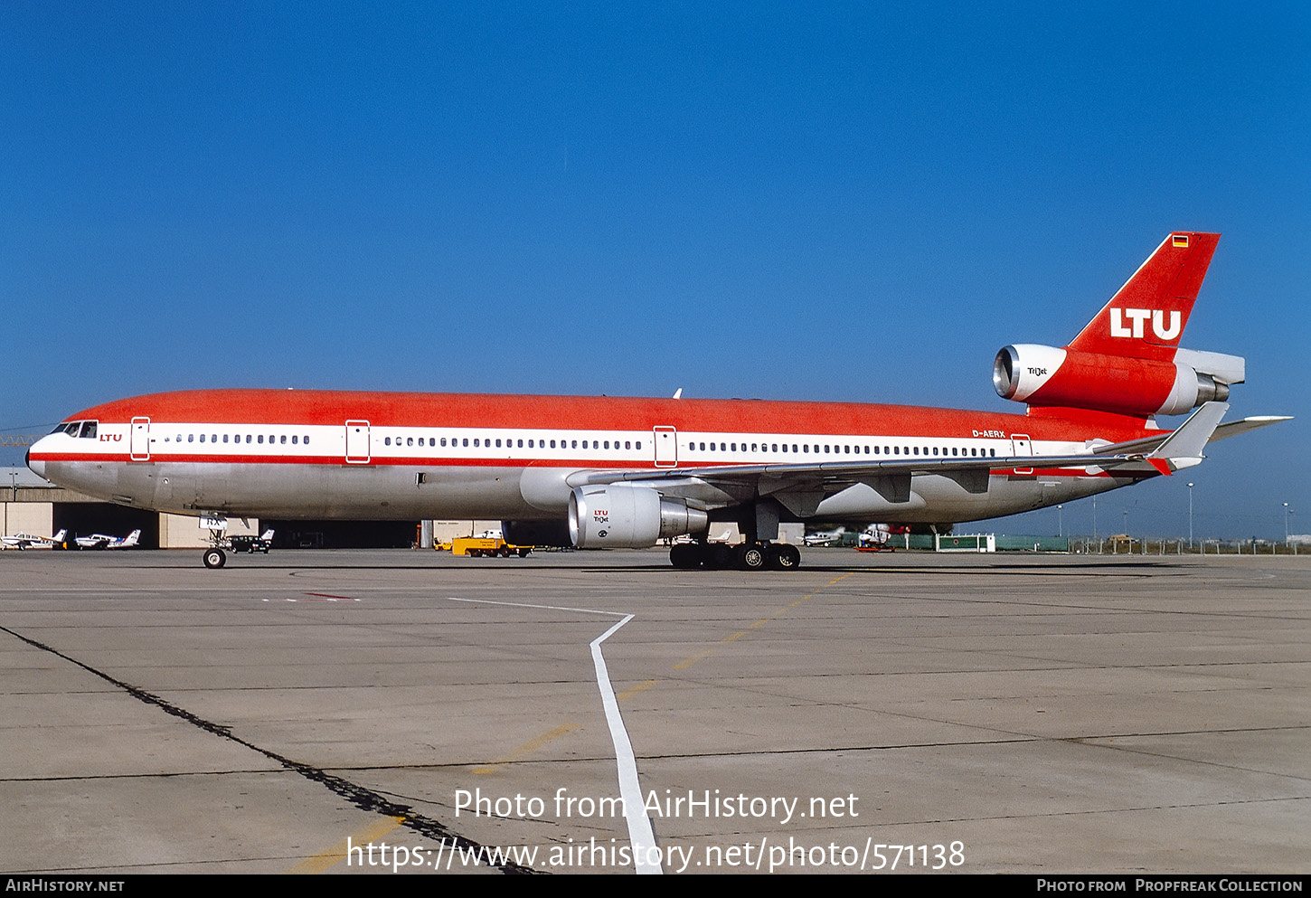 Aircraft Photo of D-AERX | McDonnell Douglas MD-11 | LTU - Lufttransport-Unternehmen | AirHistory.net #571138