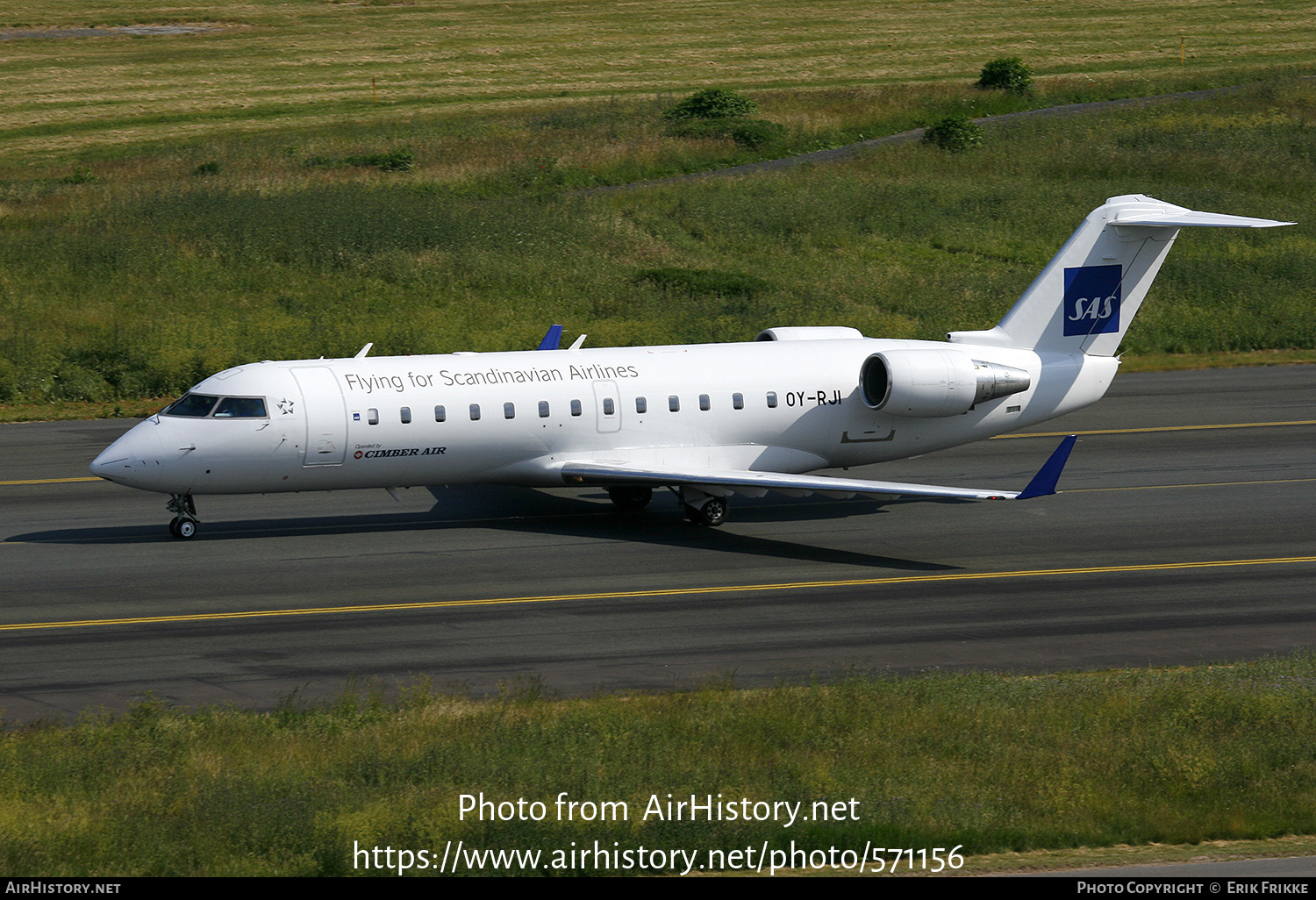 Aircraft Photo of OY-RJI | Canadair CRJ-100LR (CL-600-2B19) | Scandinavian Airlines - SAS | AirHistory.net #571156