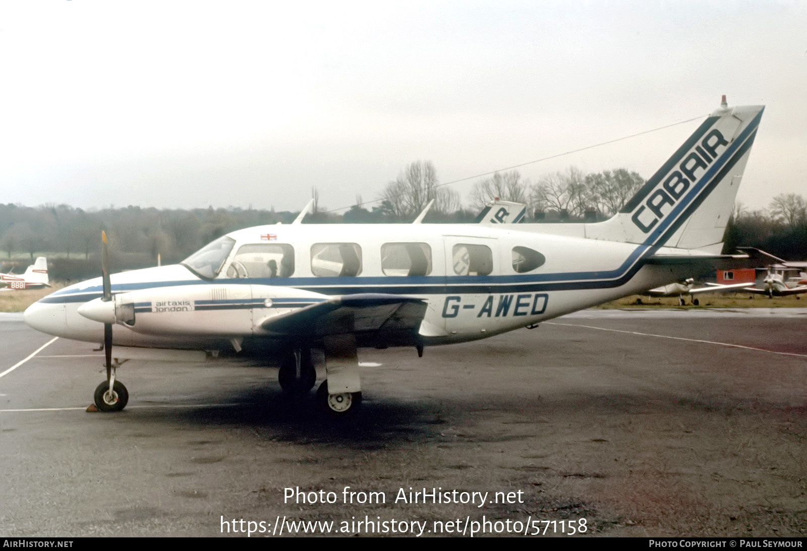 Aircraft Photo of G-AWED | Piper PA-31-310 Navajo | Cabair | AirHistory.net #571158