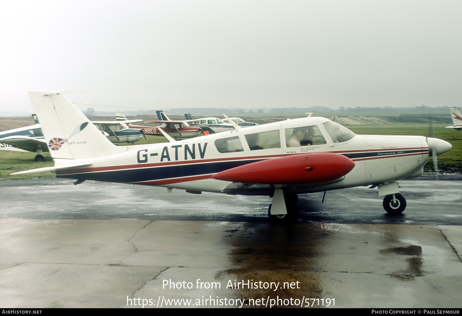 Aircraft Photo of G-ATNV | Piper PA-24-260 Comanche | Self Fly Europe | AirHistory.net #571191