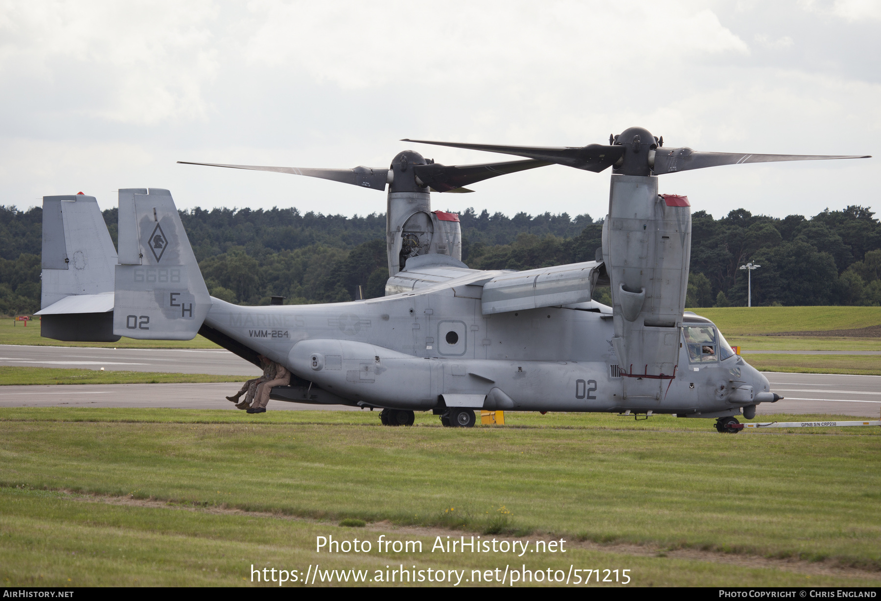 Aircraft Photo of 166688 | Bell-Boeing MV-22B Osprey | USA - Marines | AirHistory.net #571215