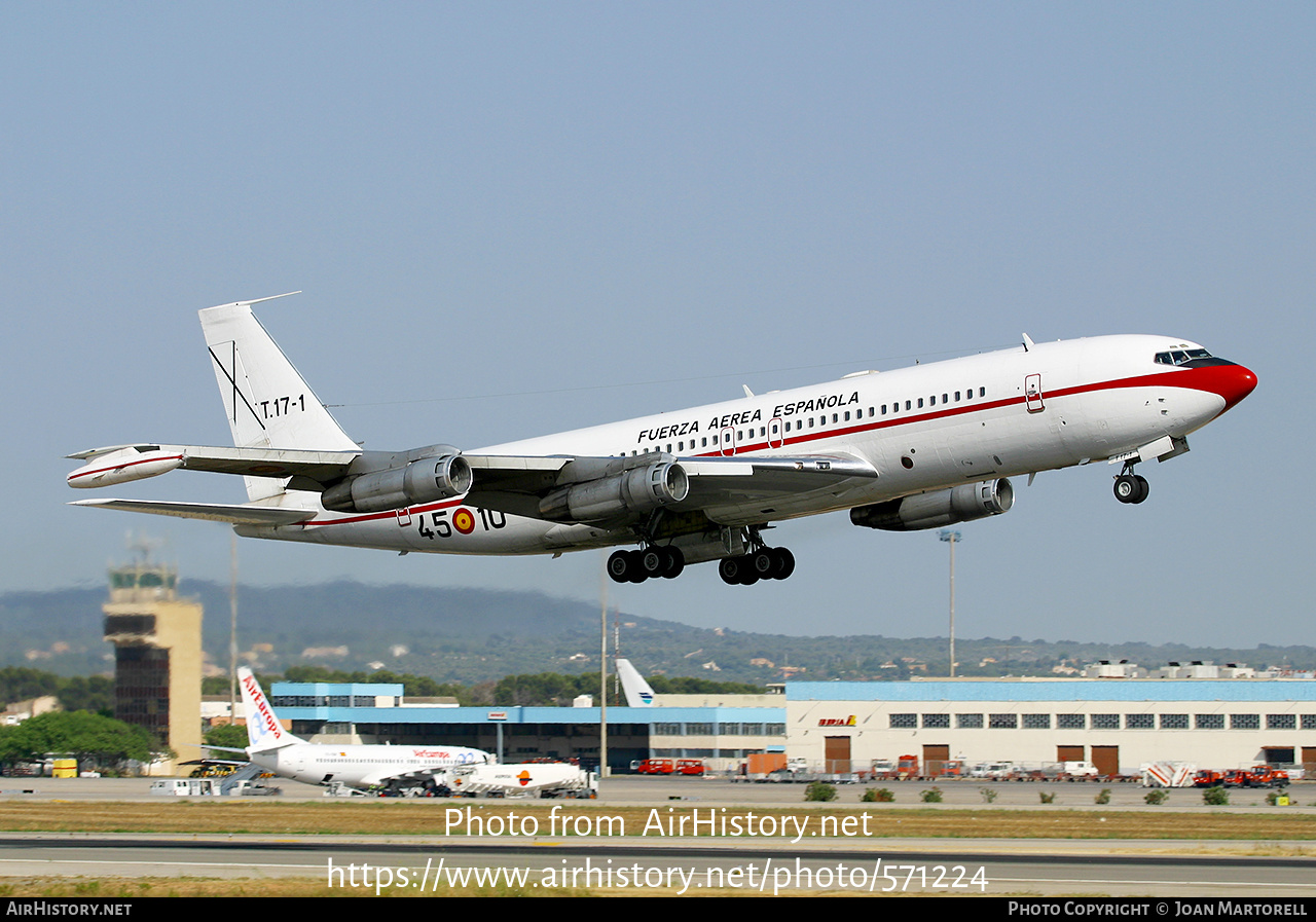 Aircraft Photo of T.17-1 | Boeing 707-331B | Spain - Air Force | AirHistory.net #571224