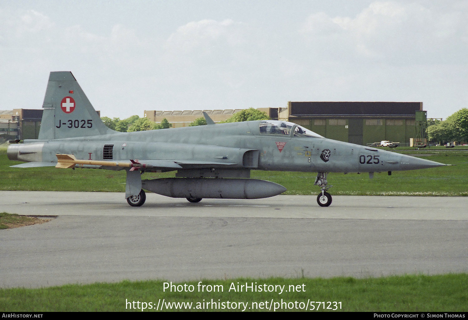 Aircraft Photo of J-3025 | Northrop F-5E Tiger II | Switzerland - Air Force | AirHistory.net #571231